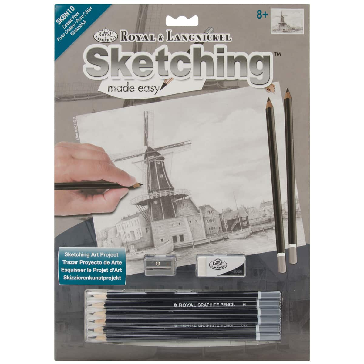 Royal &#x26; Langnickel&#xAE; Sketching Made Easy&#x2122; Coastal Point Kit