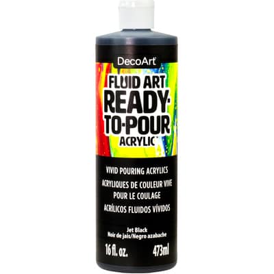 12 Pack DecoArt Fluid Art Ready To Pour Acrylic Paint 16oz Michaels   Thumb 11BEA7C66FA0458CB367488ED13D345B 