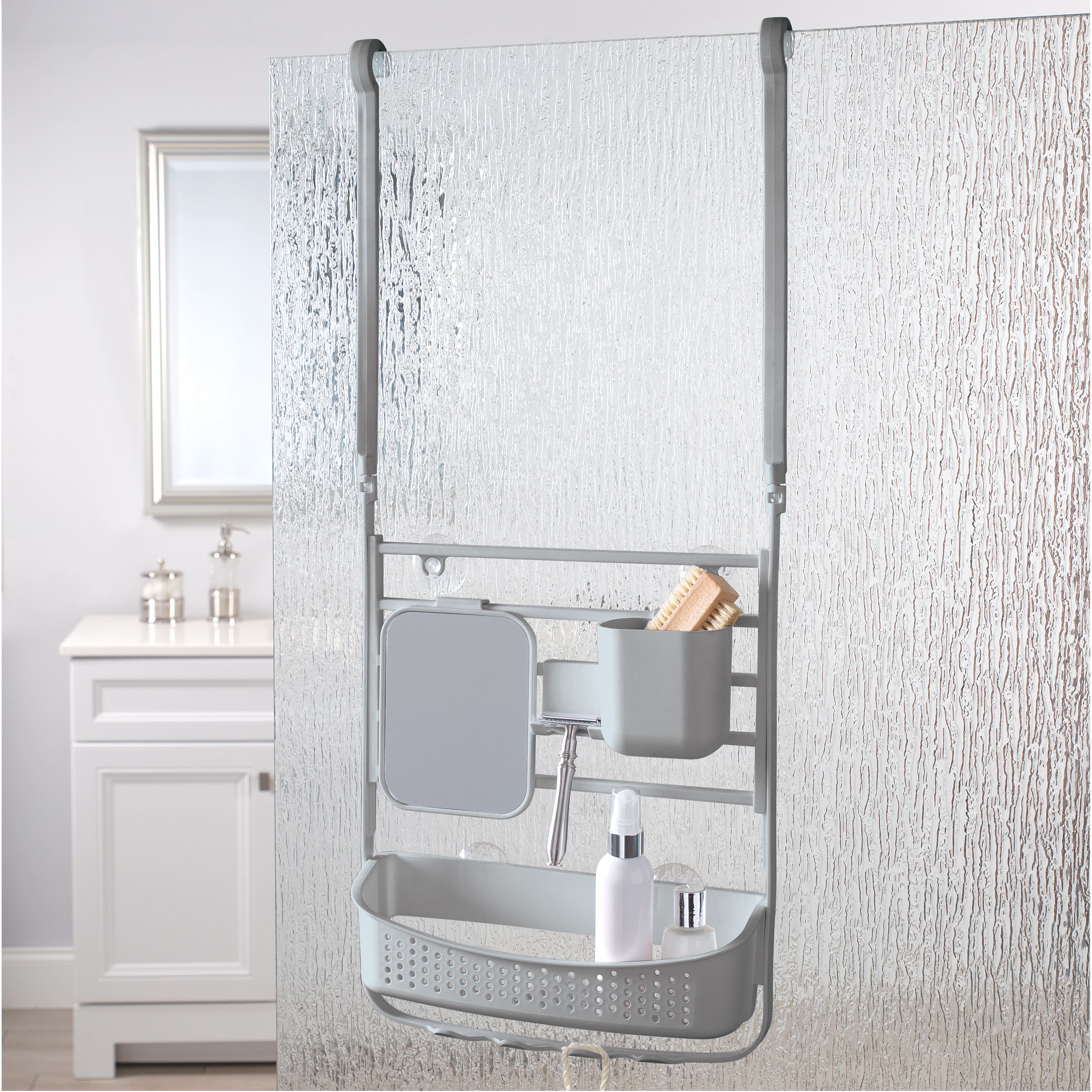 Bath Bliss 28&#x22; Deluxe Flex Adjustable Shower Caddy