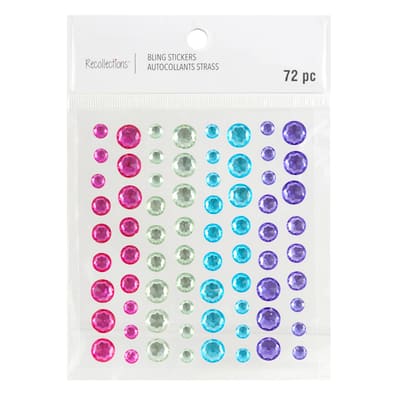 Assorted Colors Rhinestone Stickers by Recollections™ image