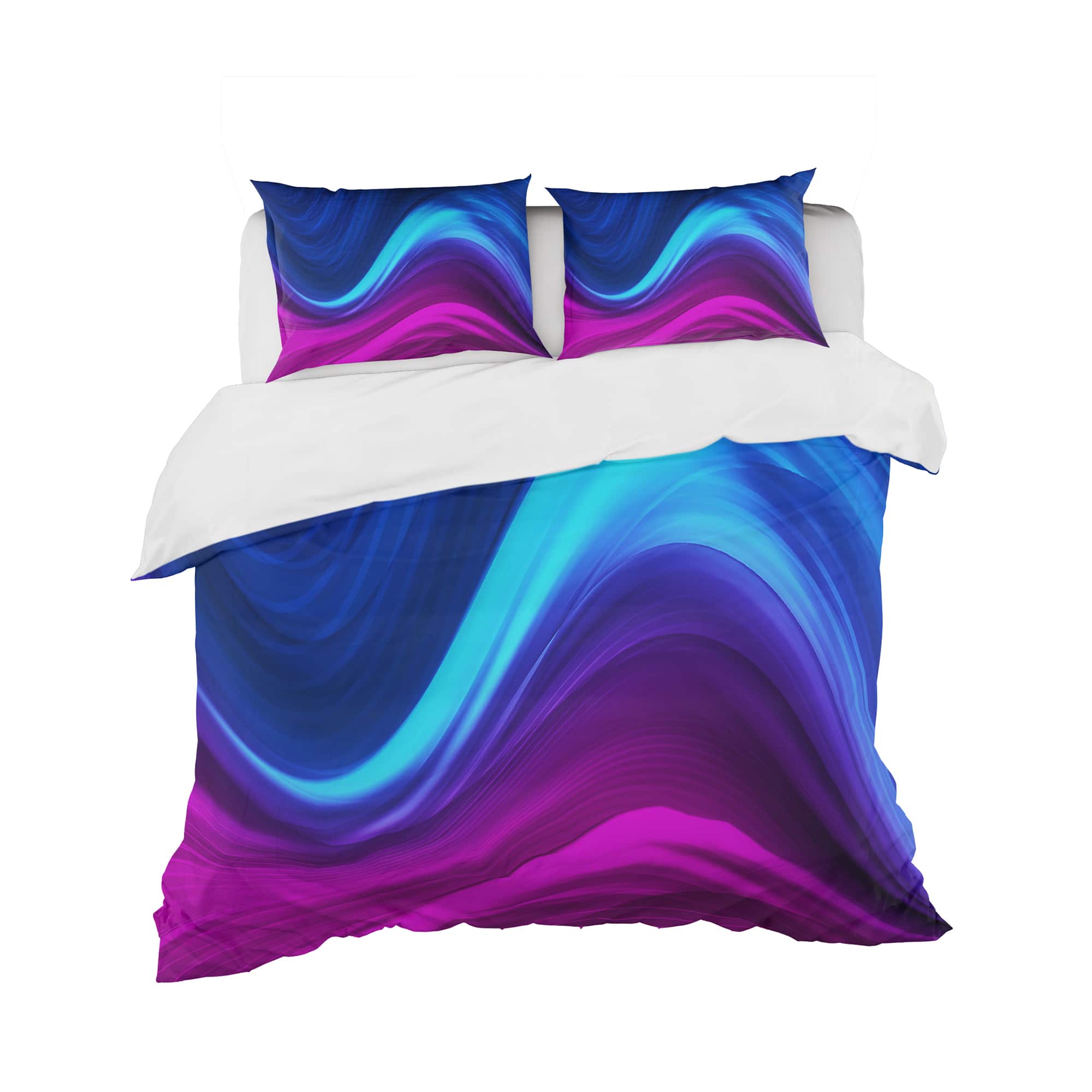 Designart &#x27;Synchronicity&#x27; Modern &#x26; Contemporary Bedding Set - Duvet Cover &#x26; Shams