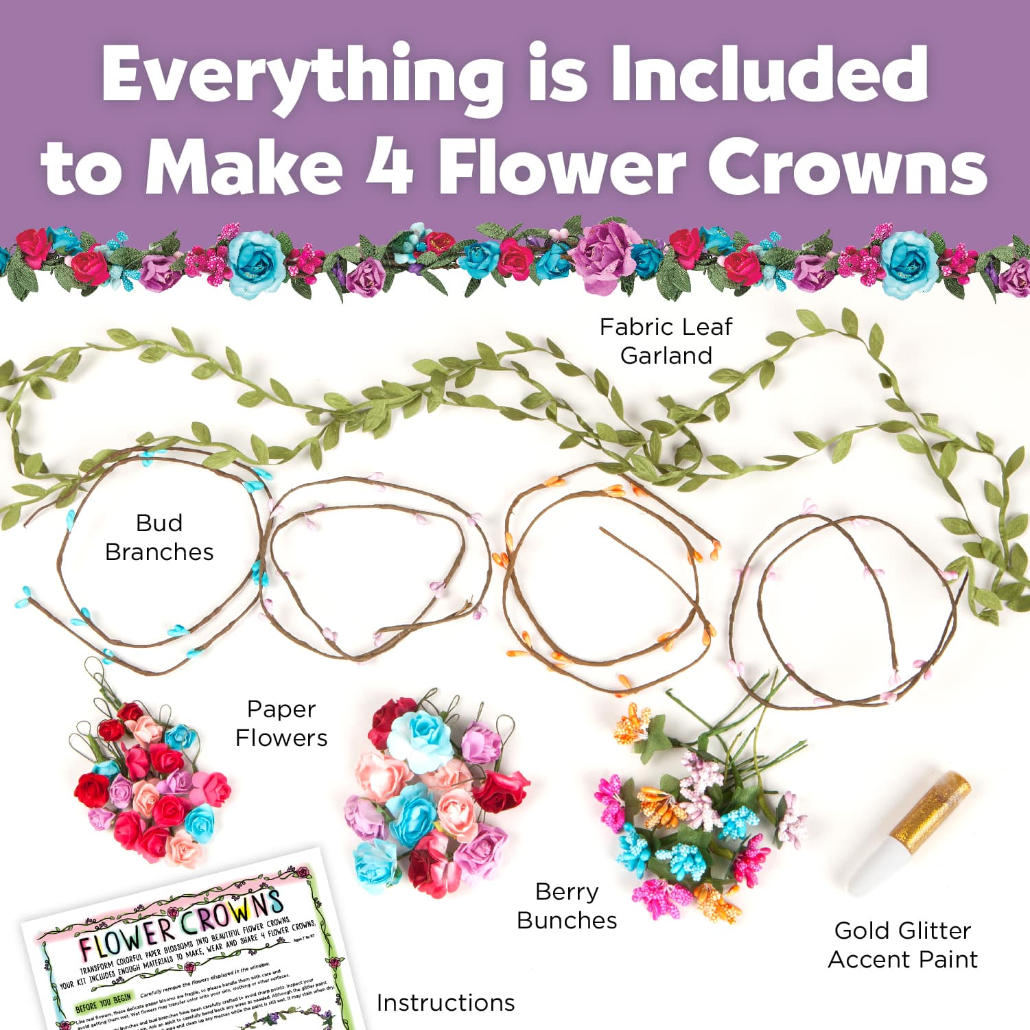 DIY Flower Crown Kit