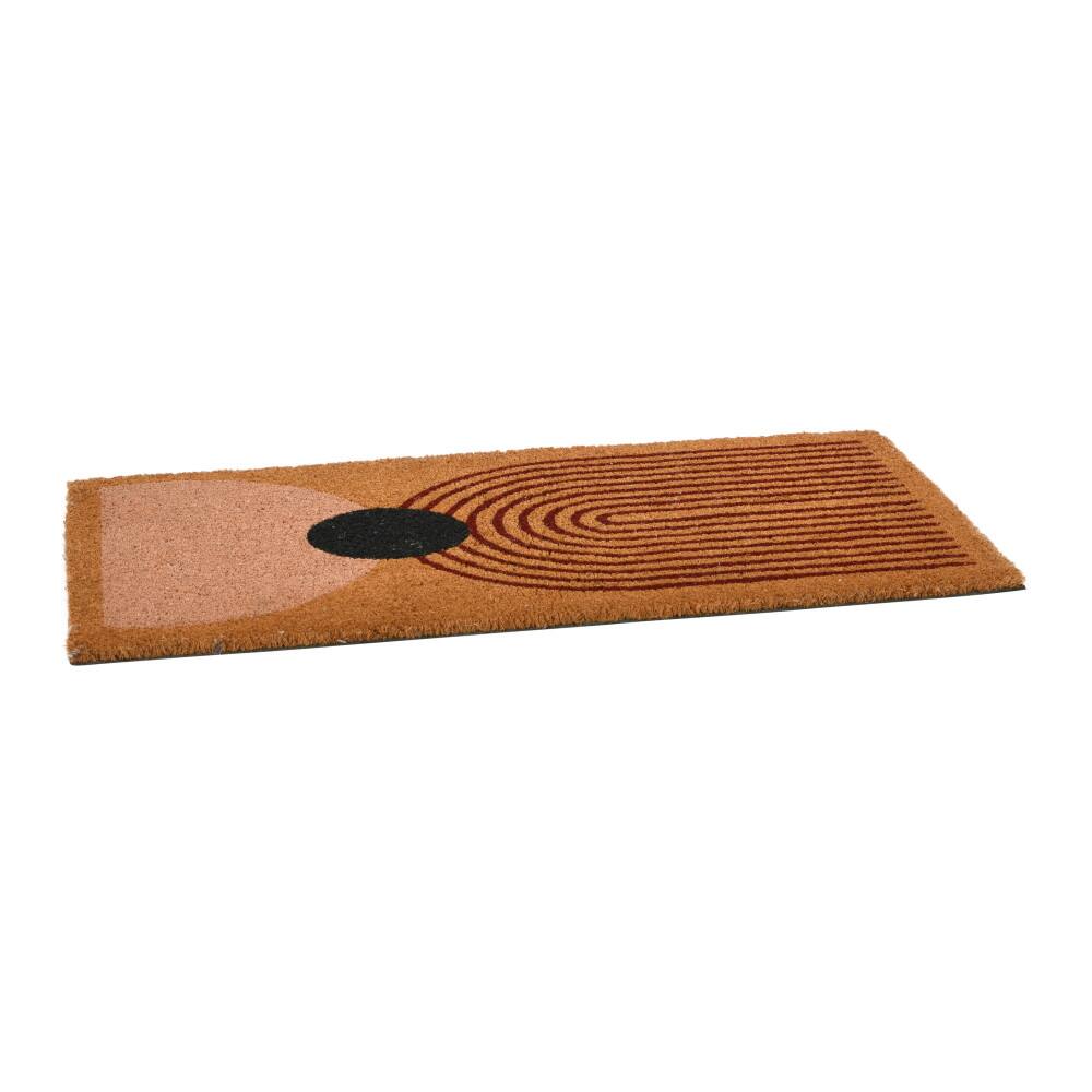 Hello Honey® Abstract Print Coir Doormat