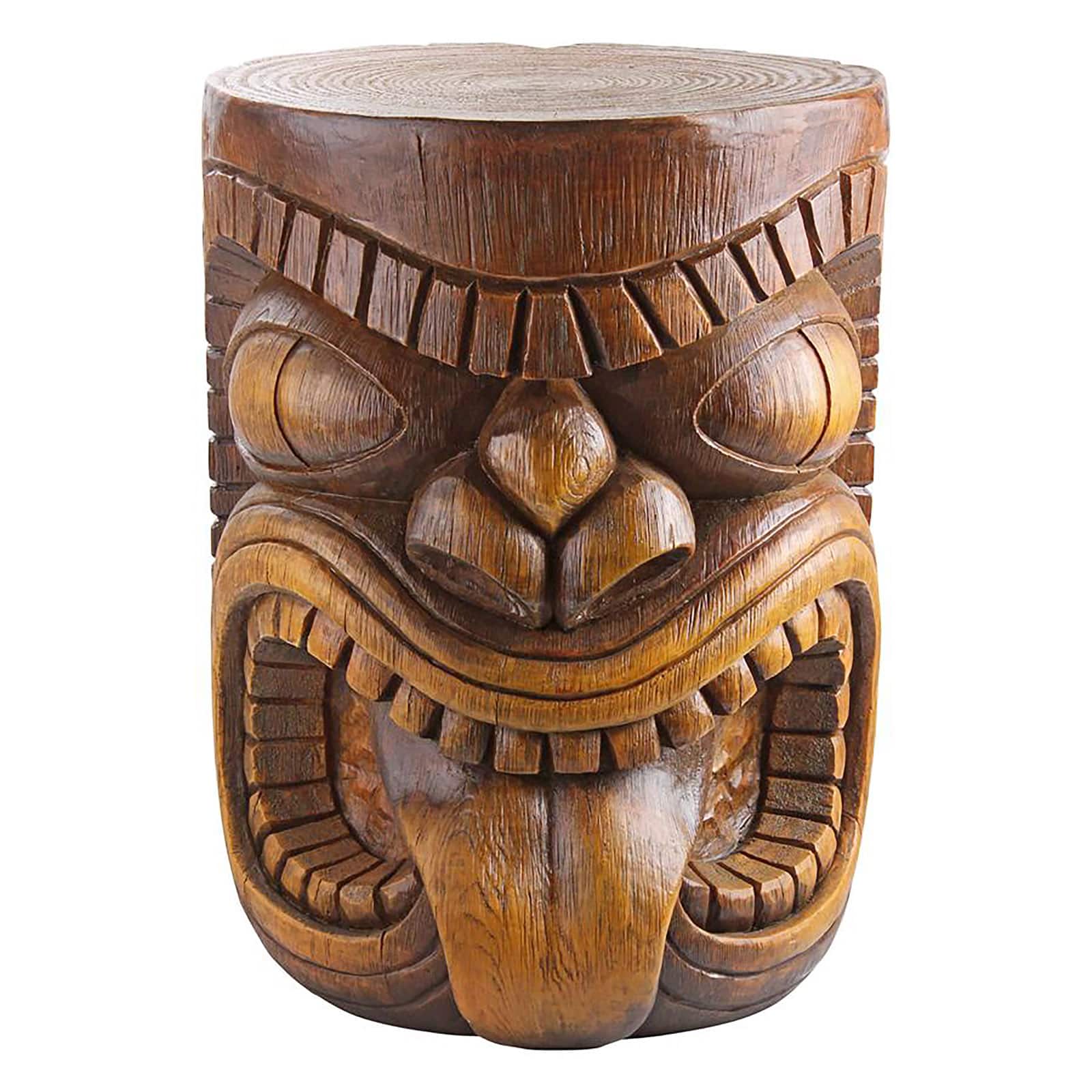 Design Toscano 20.5&#x22; The Lono Grand Tiki Sculptural Table