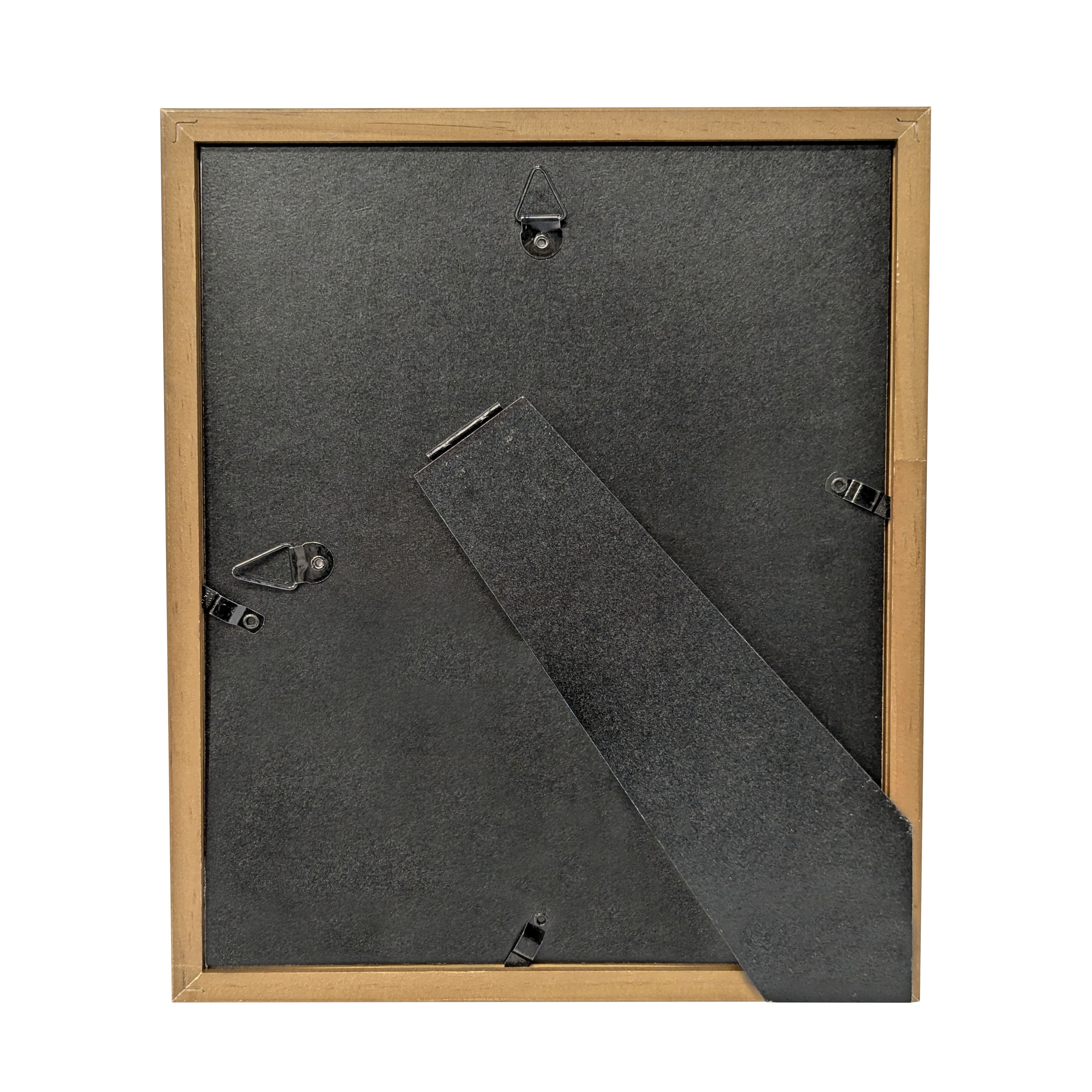 Cadre linéaire en bois brun Expressions de Studio Décor