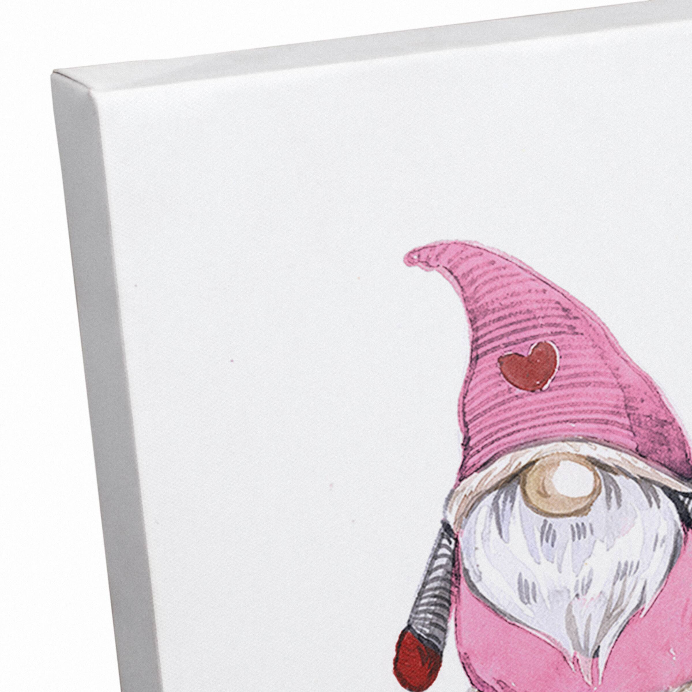 Love Gnomes Better Together 12" x 12" Canvas Wall Art