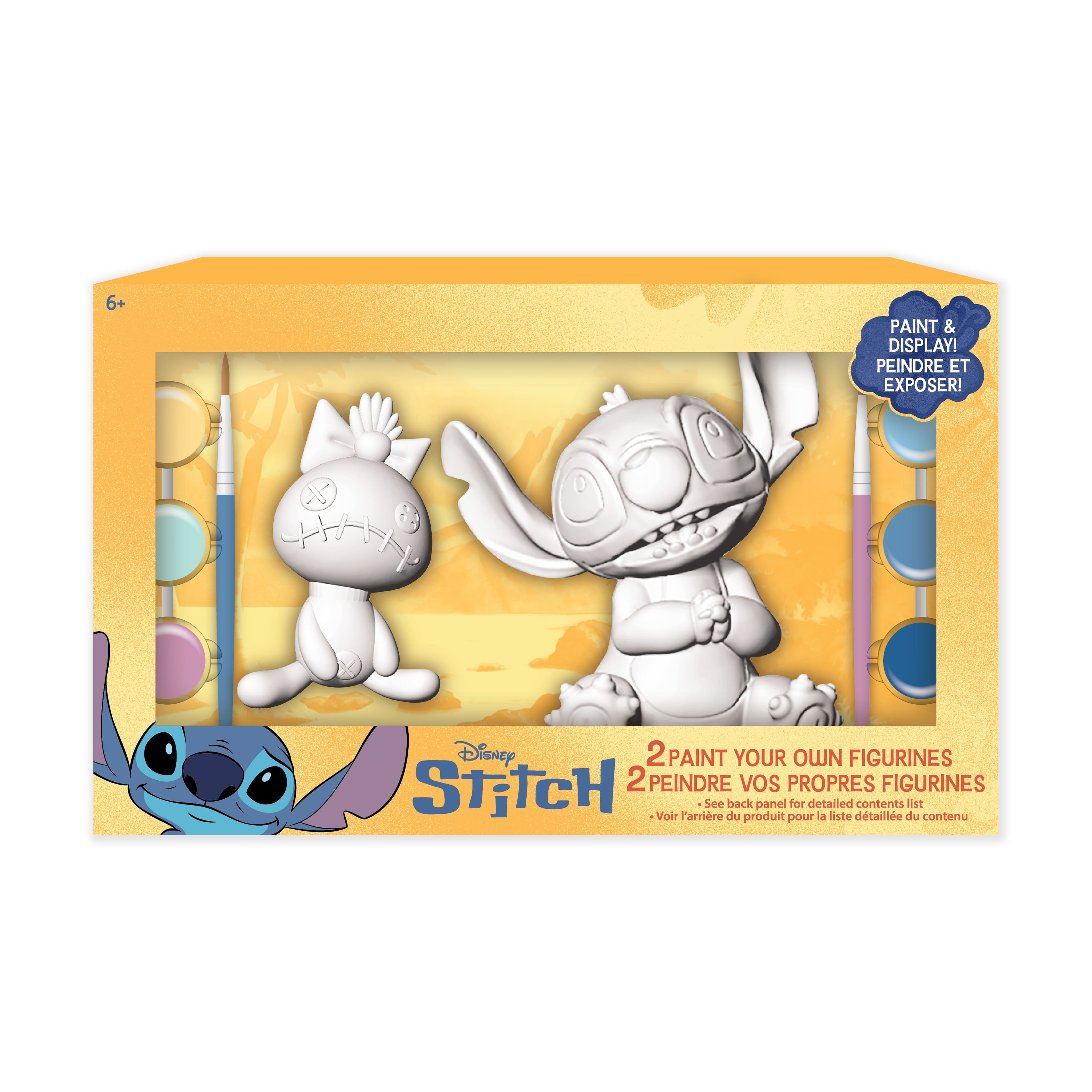 Disney® Stitch Paint Your Own Figurine Set