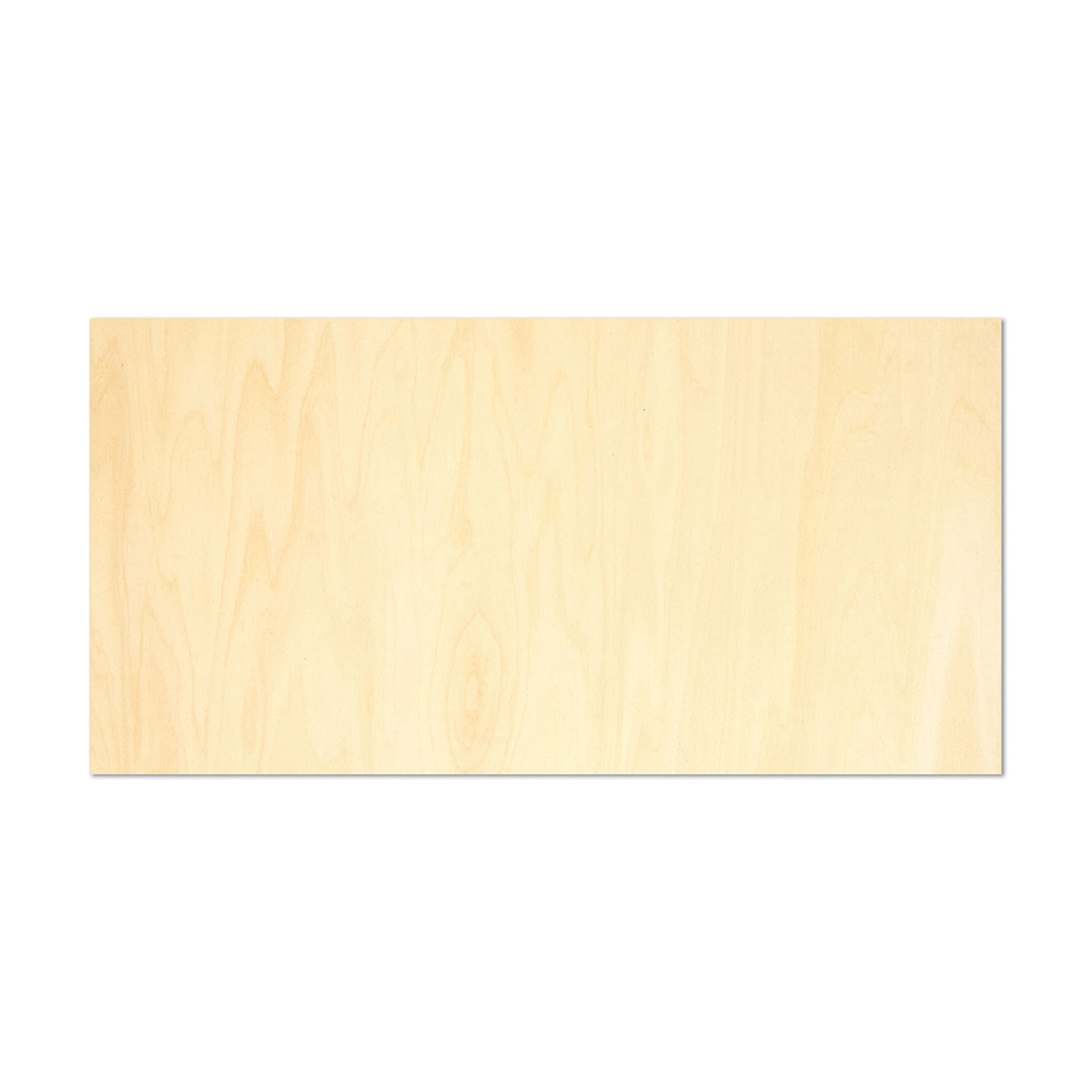 Basswood 1/8 Inch Solid Hardwood 8 Sheets Glowforge Ready, 6x19 Inch, 1/8  Inch, Finished 