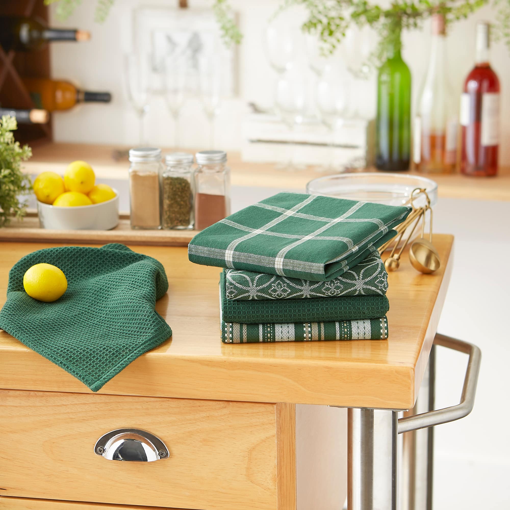 DII&#xAE; Dish Towel &#x26; Dishcloth Set