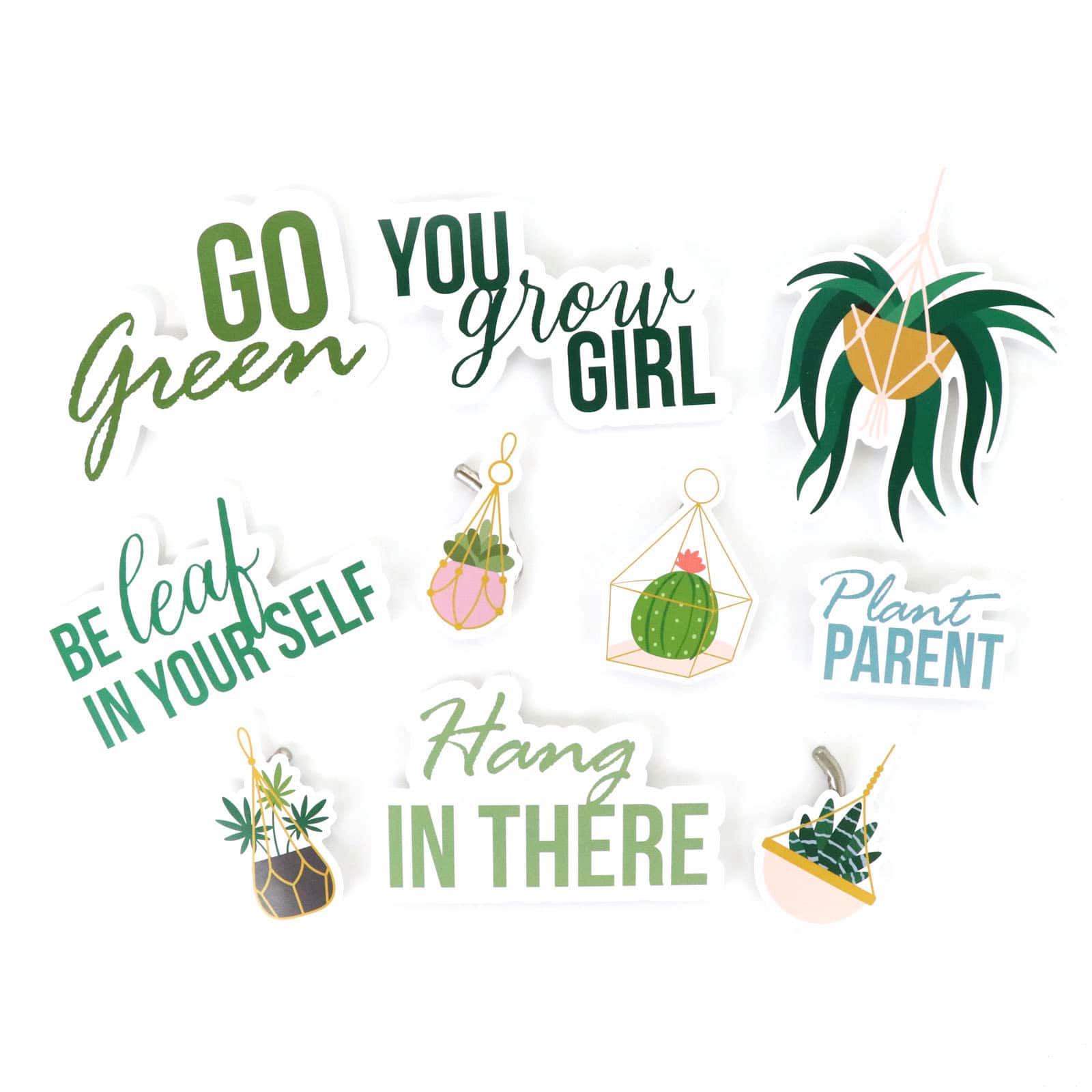 House Plants Vinyl Die Cut Stickers by Recollections&#x2122;