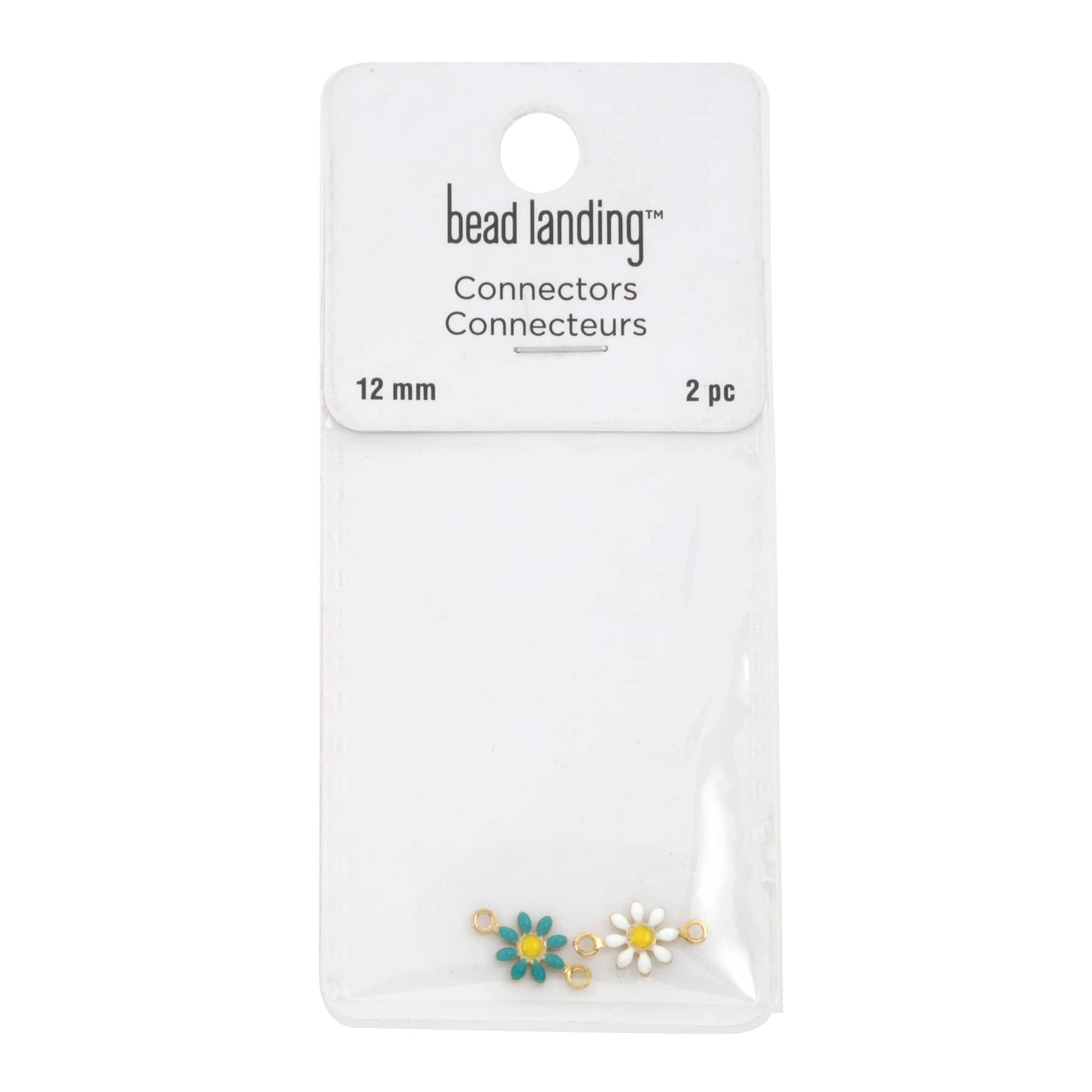 12mm Flower Gold Connectors, 2ct. by Bead Landing™