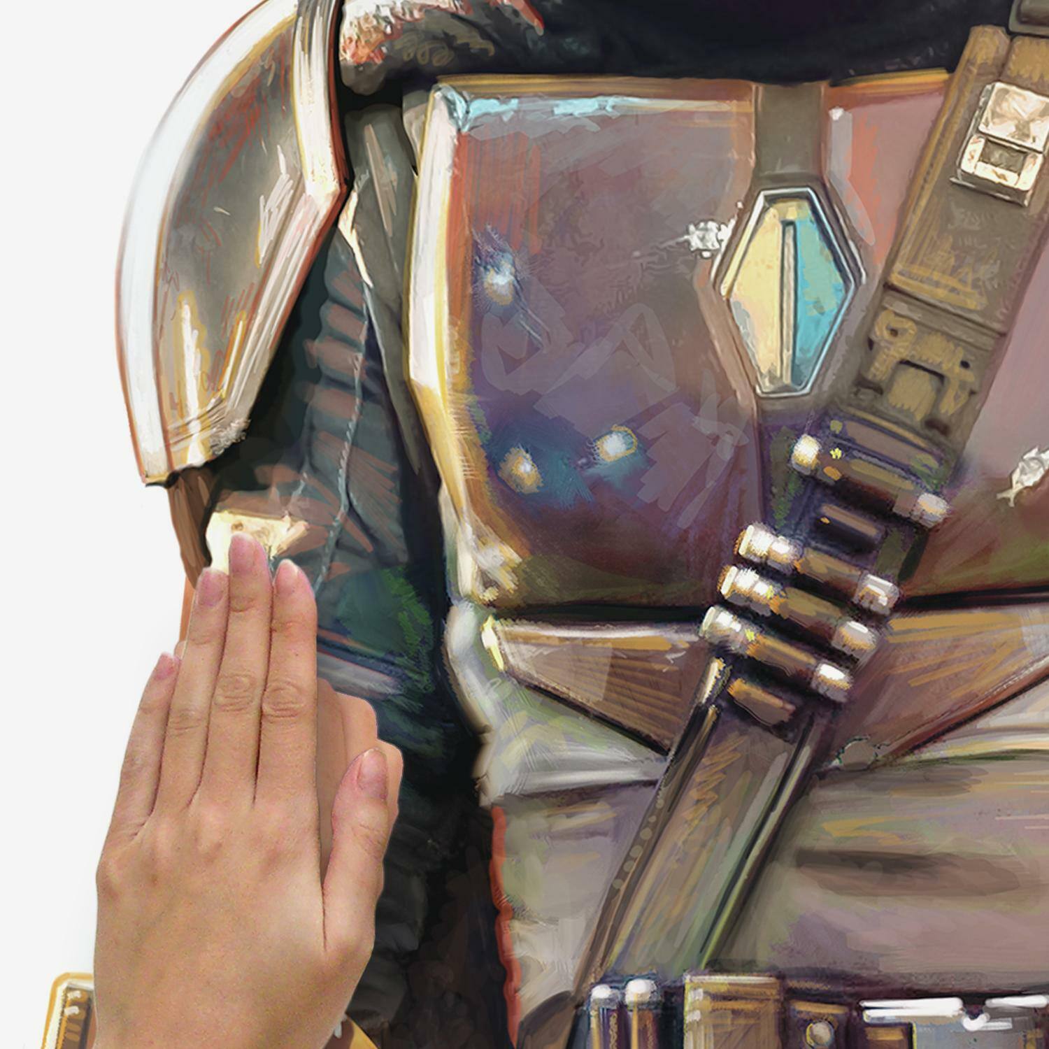 RoomMates The Mandalorian Peel & Stick Giant Wall Decals