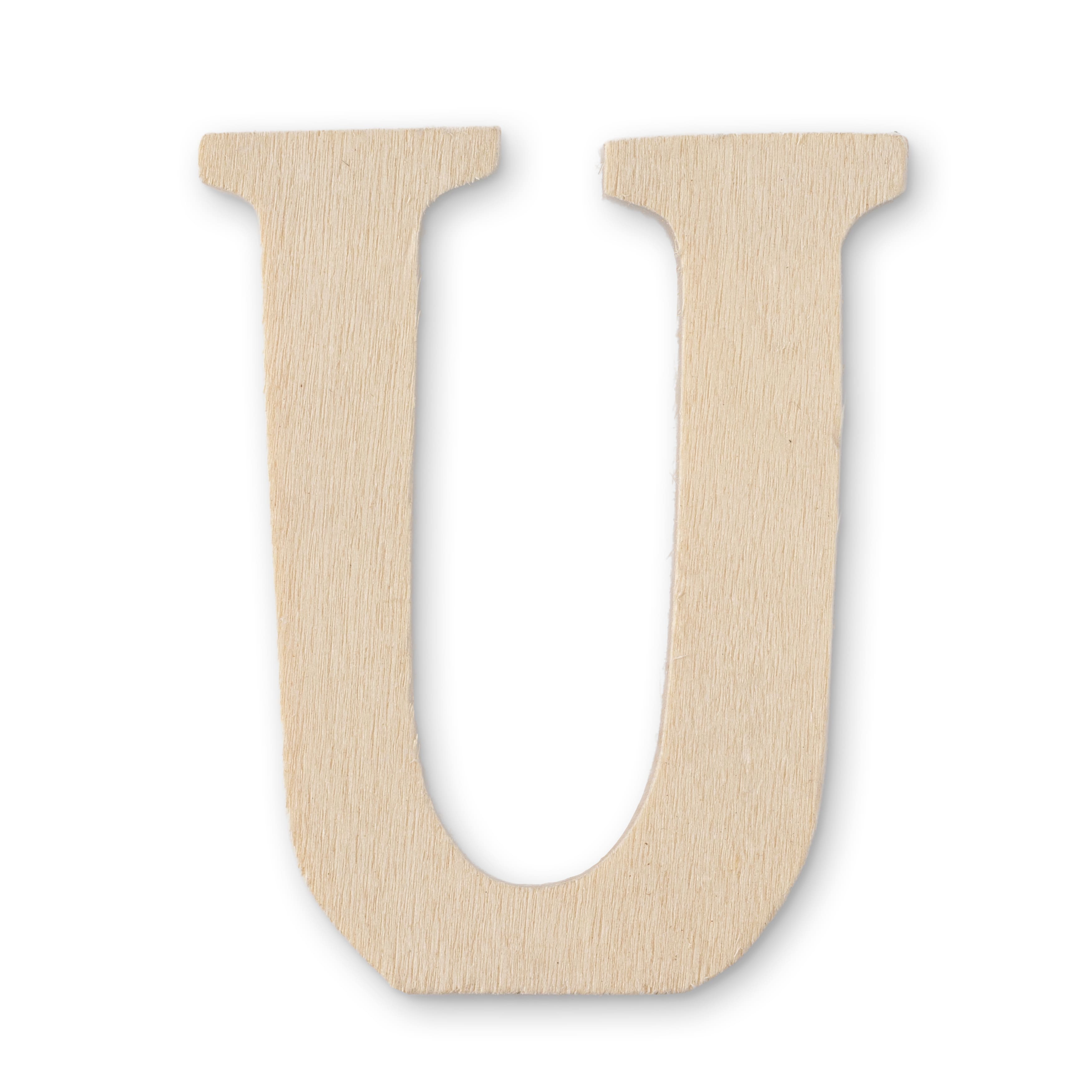 12 Pack: 3&#x22; Chunky Wood Letter by Make Market&#xAE;