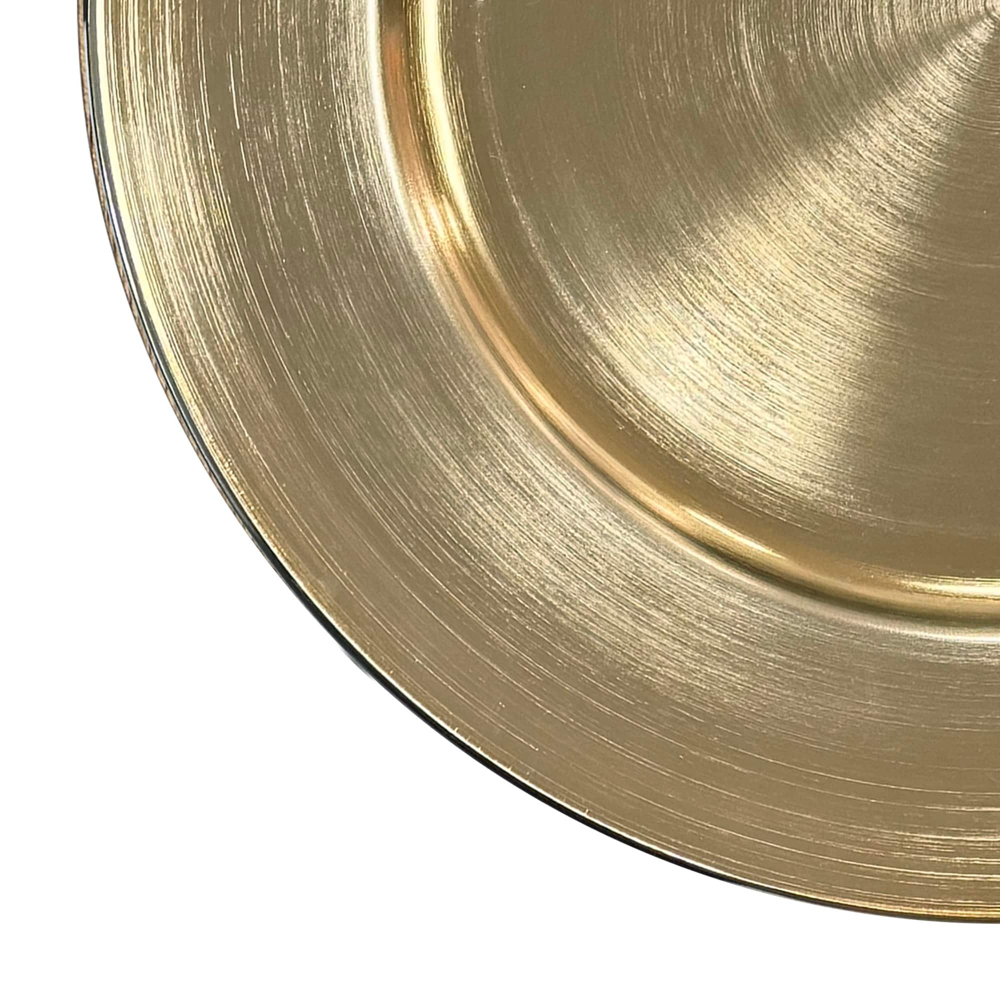 Champagne Charger Plate by Celebrate It&#x2122;