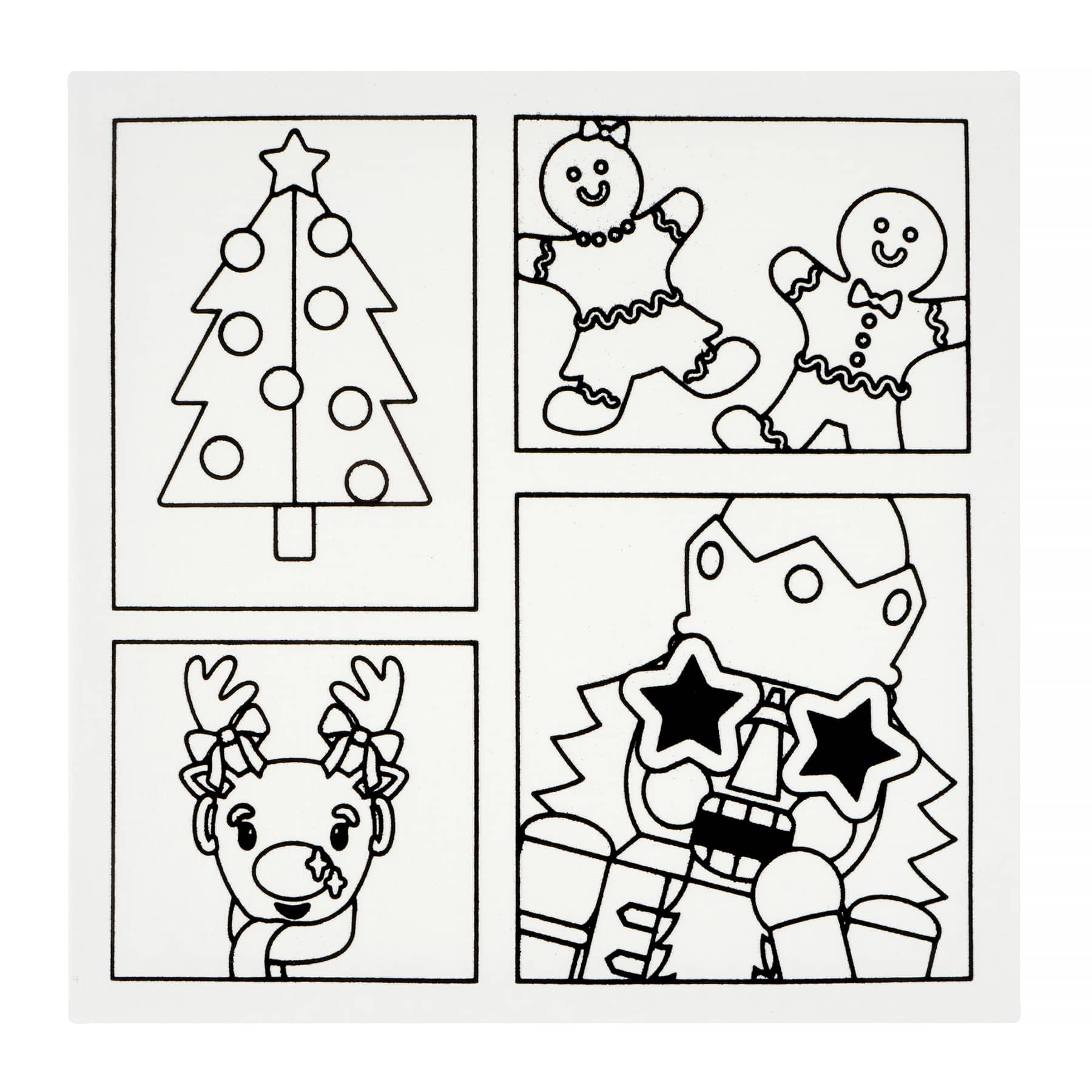 Holiday Flocked Canvas Kit by Creatology&#x2122;