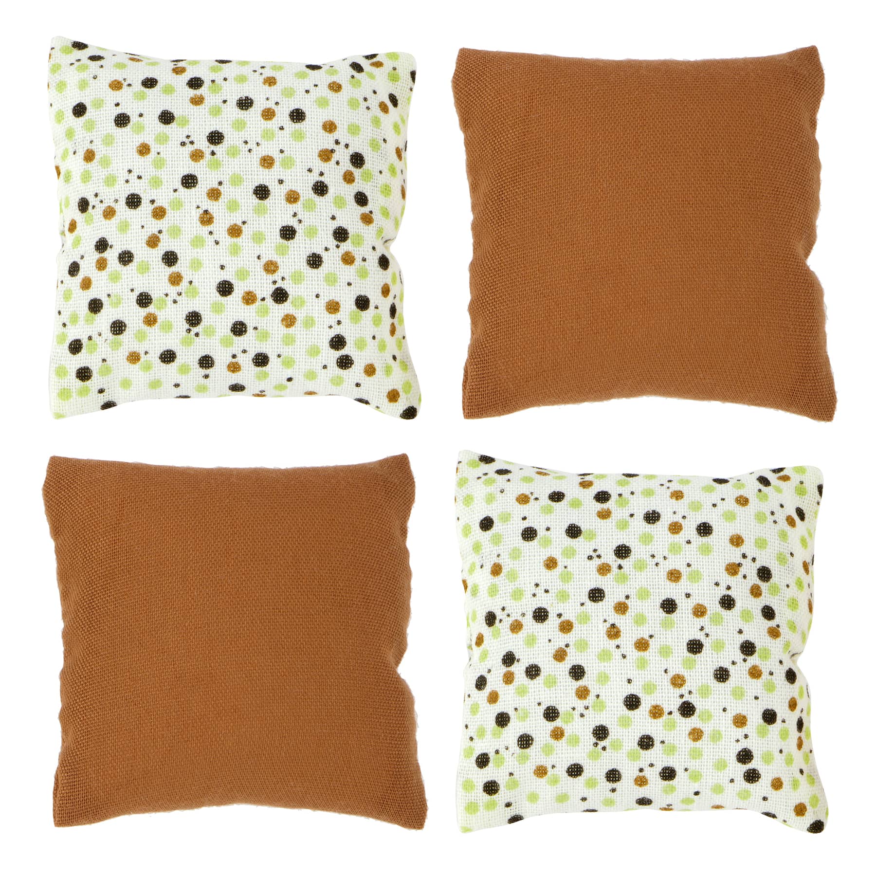 Mini Brown Pillows, 4ct. by Make Market&#xAE;