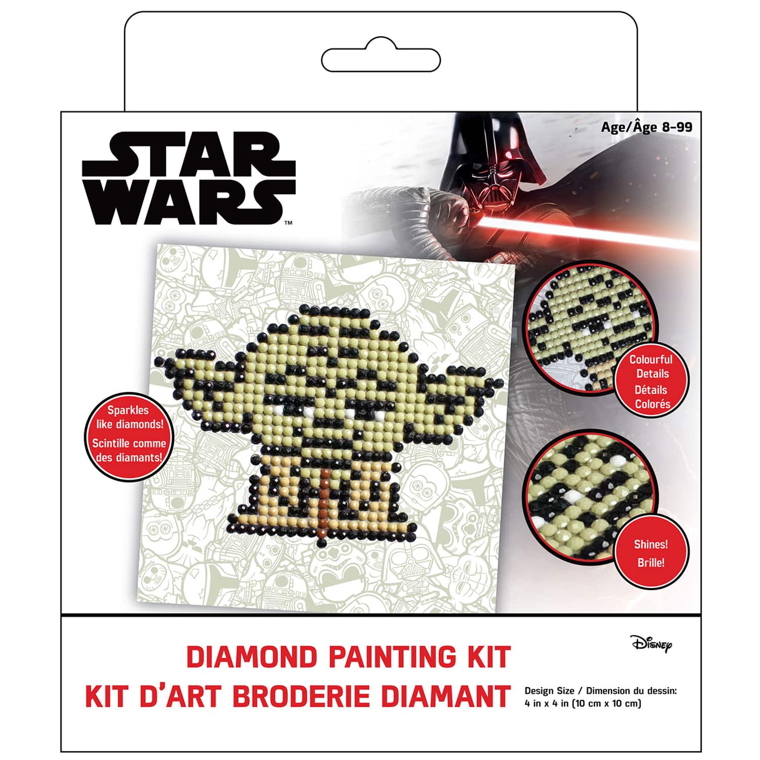 Camelot&#xAE; Dots Yoda Fun Diamond Painting Kit