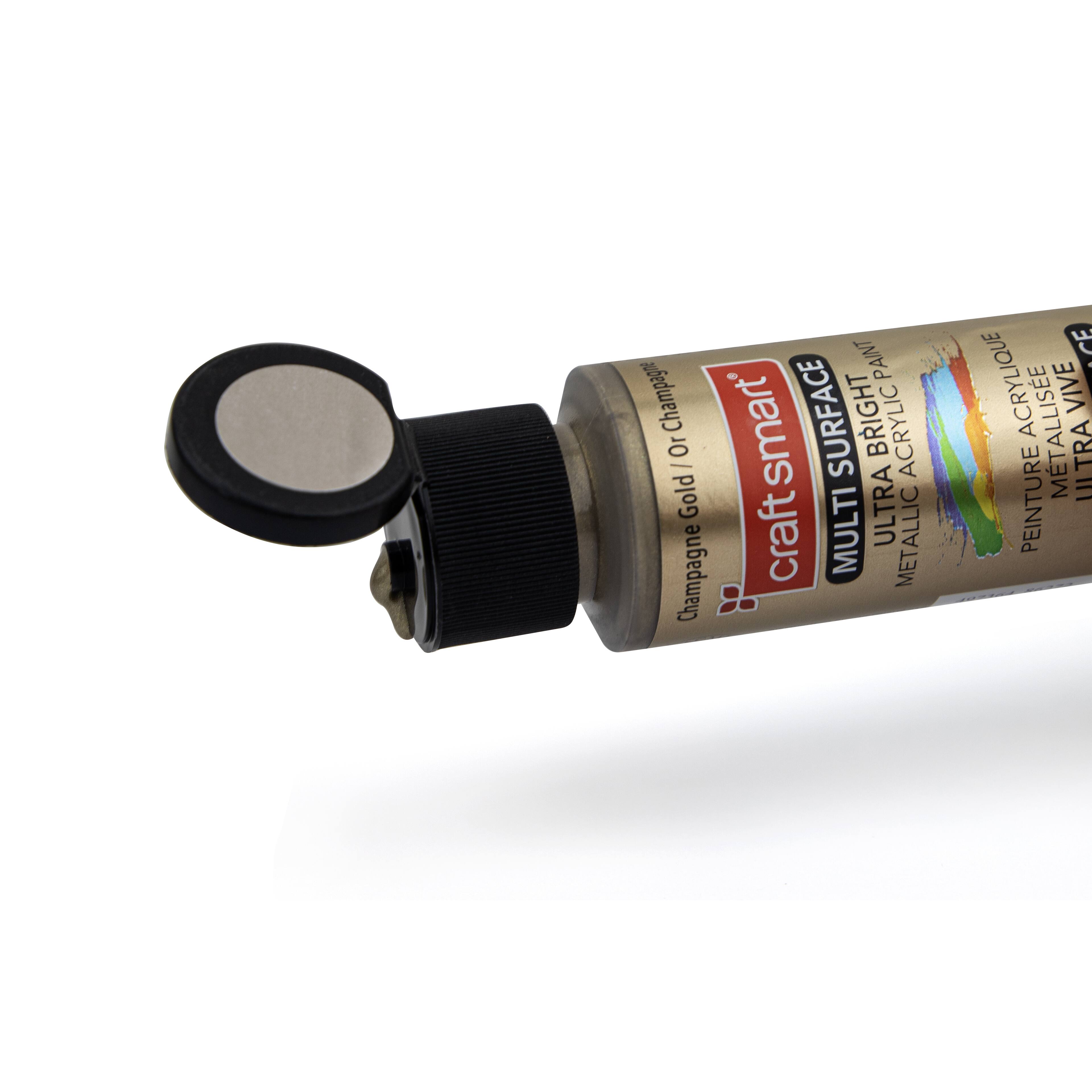 12 Pack: Premium Ultra Bright Metallic Paint by Craft Smart&#xAE;