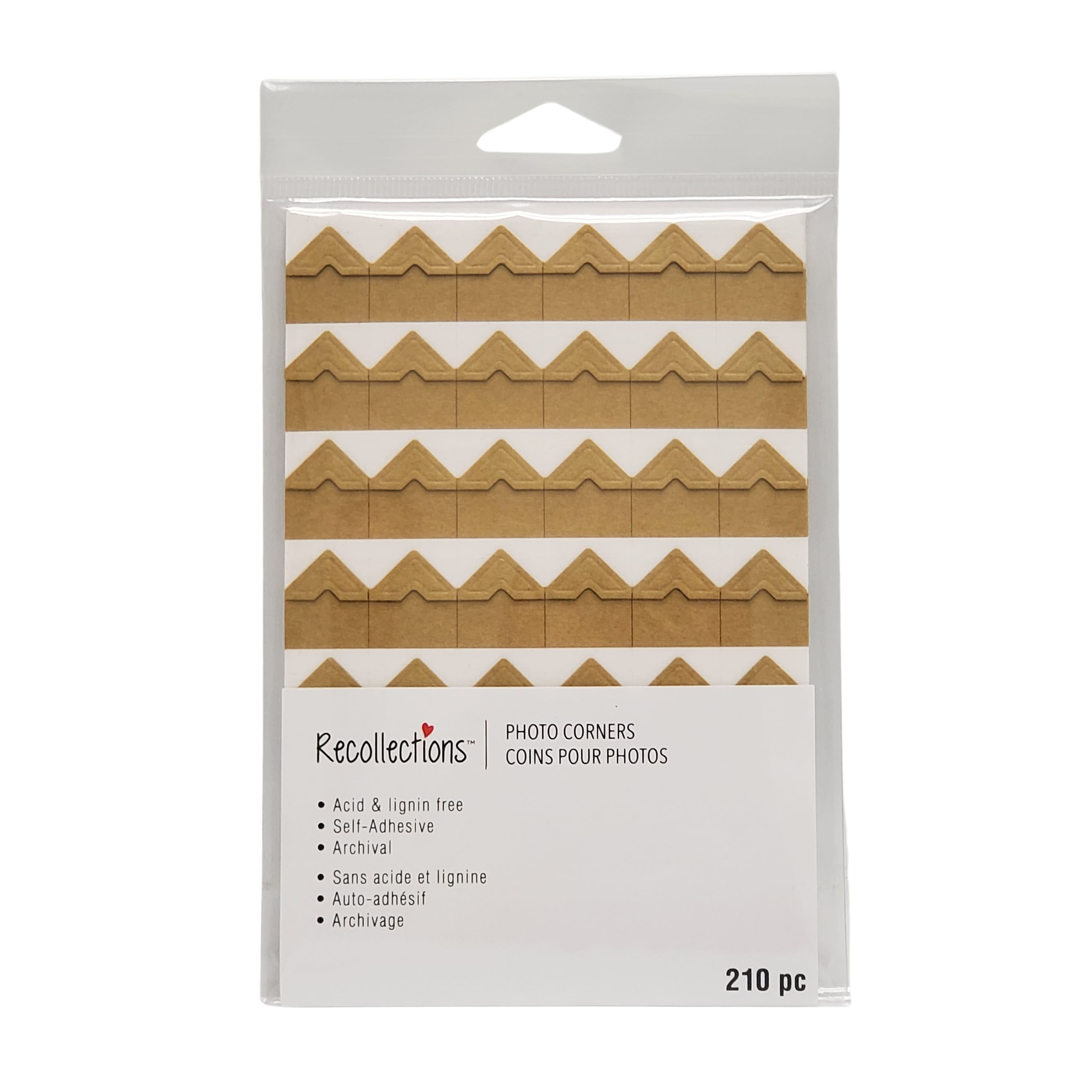 Self-Adhesive Photo Corners, 210ct. by Recollections™