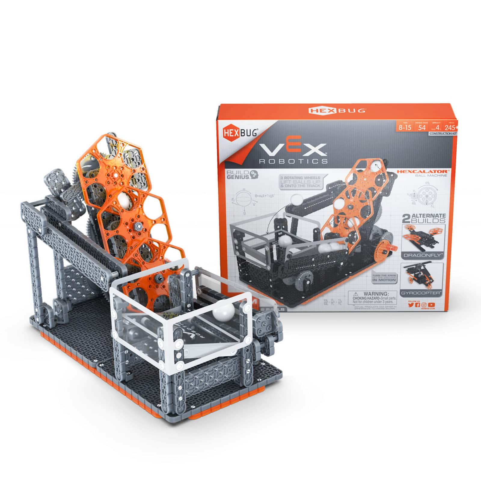 HEXBUG Vex Robotics Robotic Hexcalator Stem Genius Kids Educational Toy Gift for sale online 