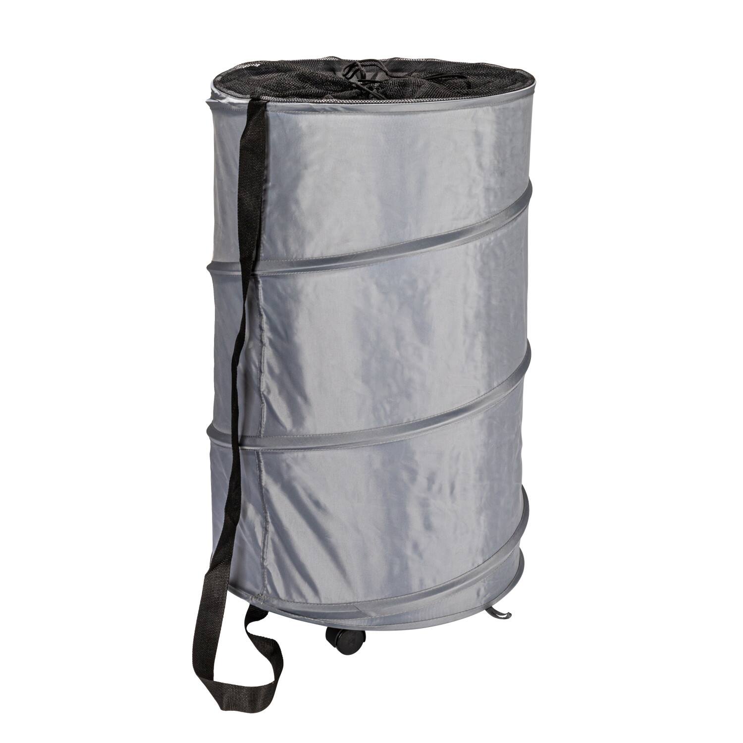 Household Essentials Rolling Pop Up Laundry Hamper