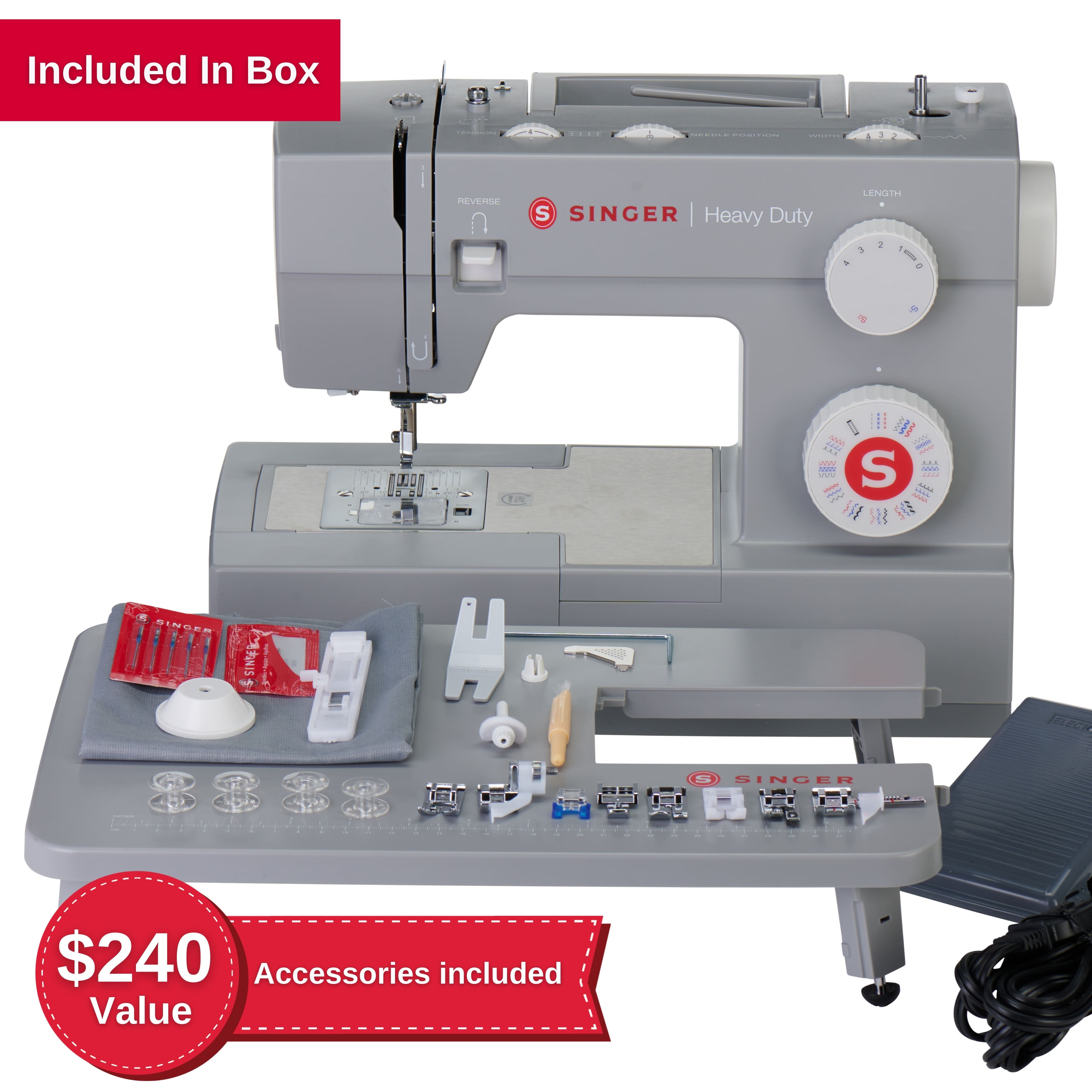 SINGER&#xAE; HD6380 Heavy Duty Sewing Machine