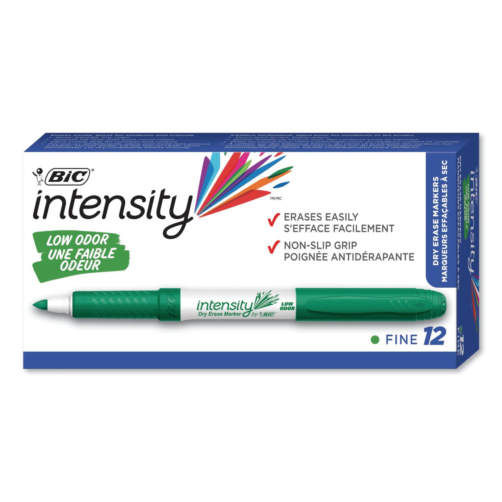 Bic® Intensity Fine Point Green Dry Erase Marker, 12ct. Michaels