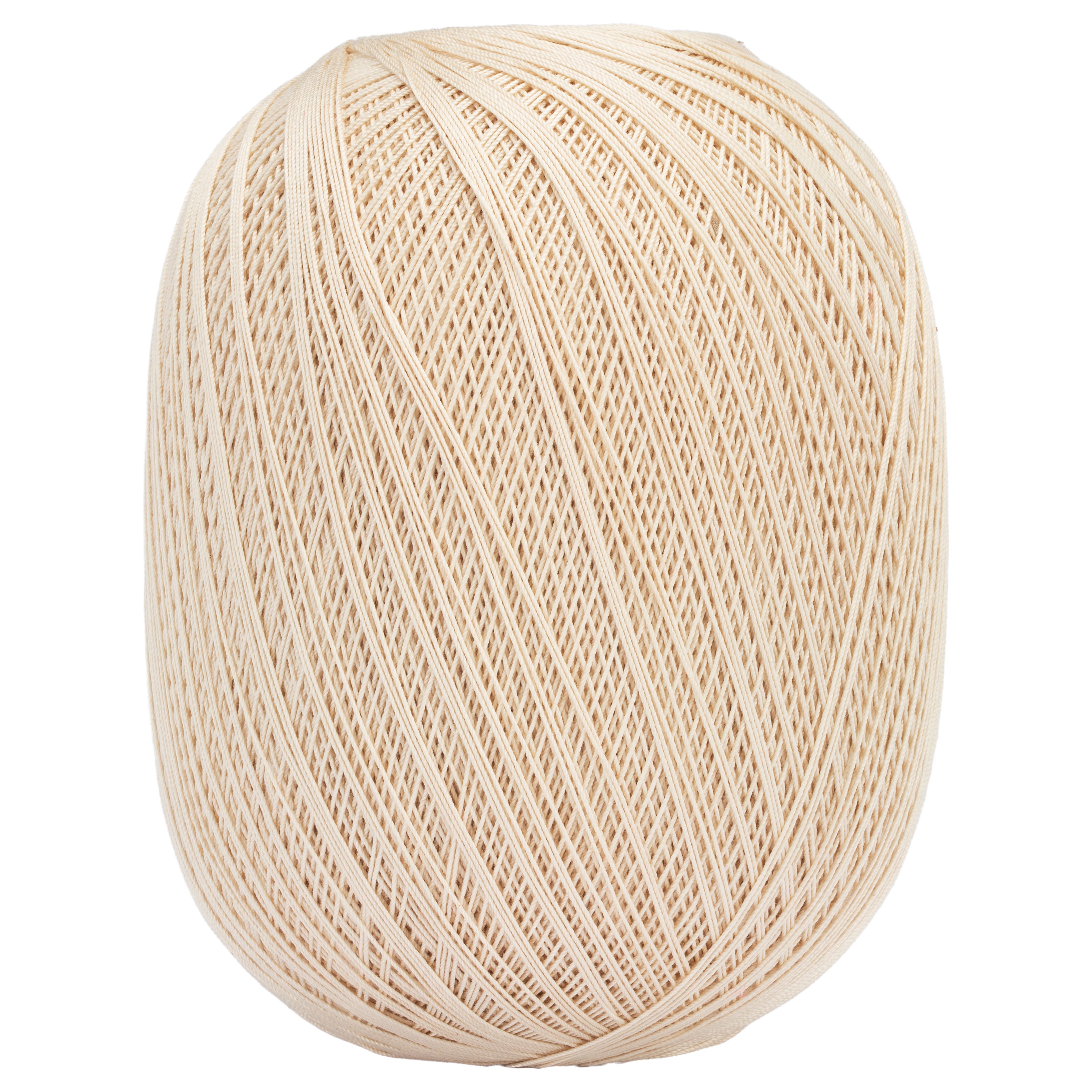 Aunt Lydia&#x27;s&#xAE; Jumbo Crochet Cotton Thread, Natural