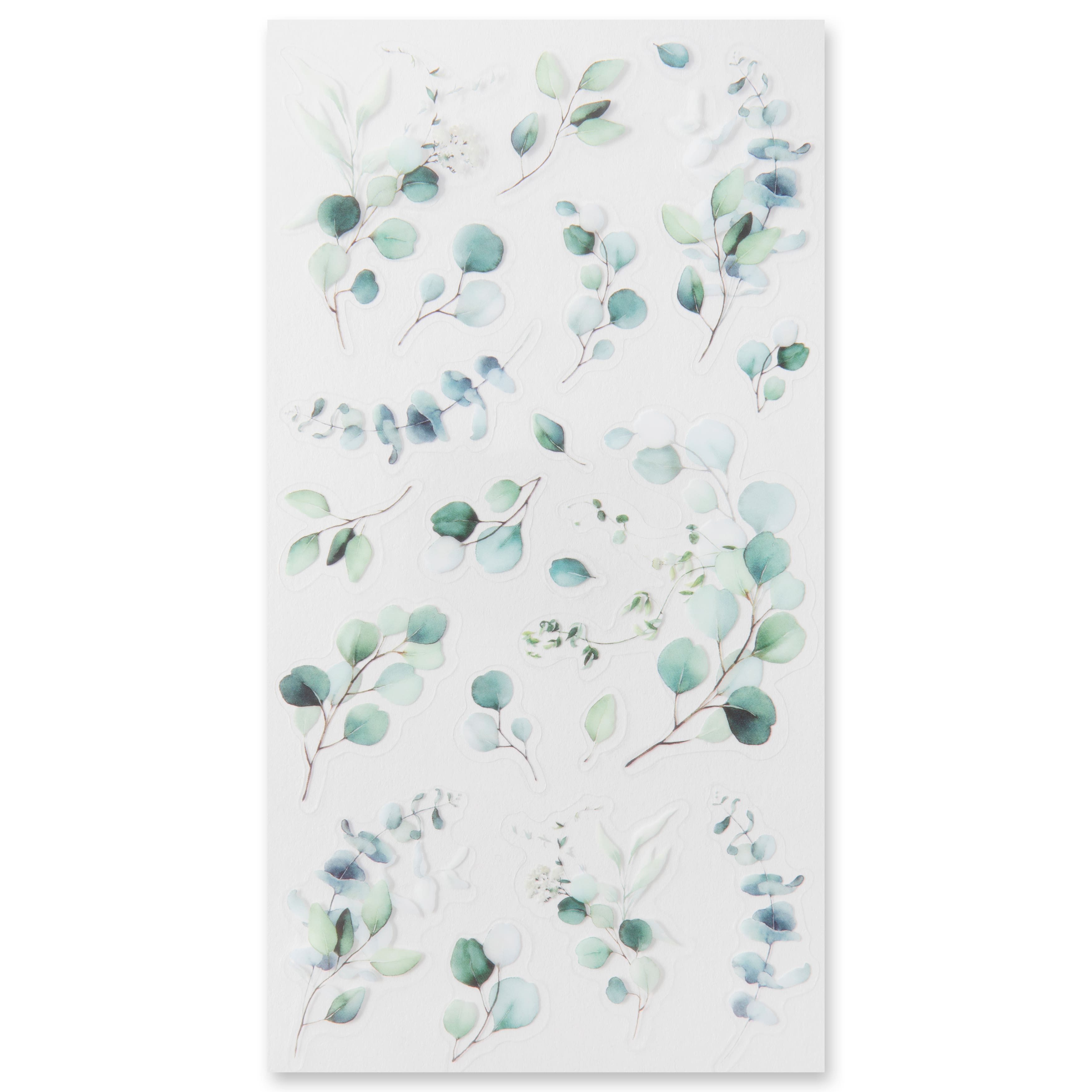 12 Pack: Eucalyptus Branch Stickers by Recollections&#x2122;