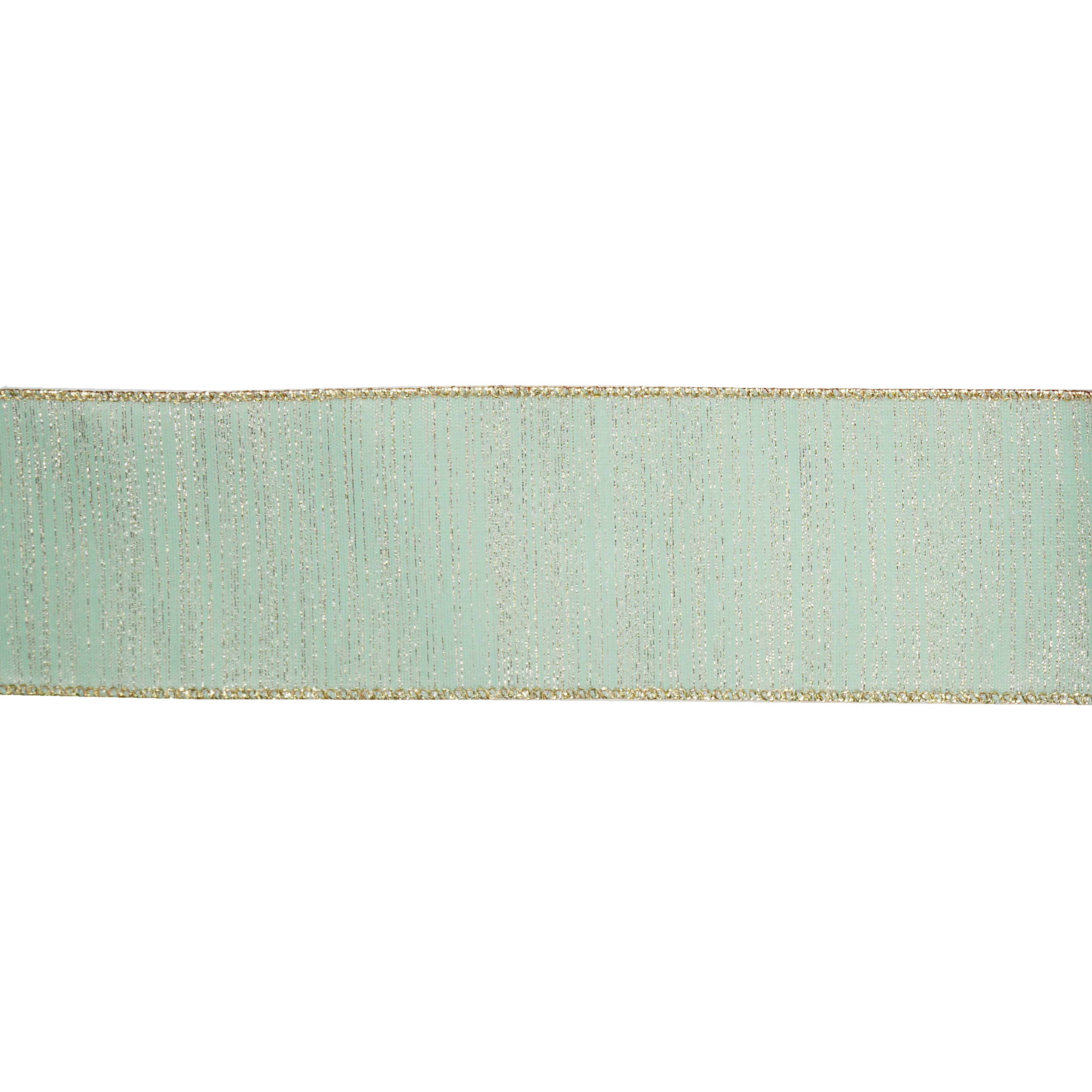 2.5&#x22; x 20ft. Sage Wired Shimmer Ribbon by Celebrate It&#xAE;