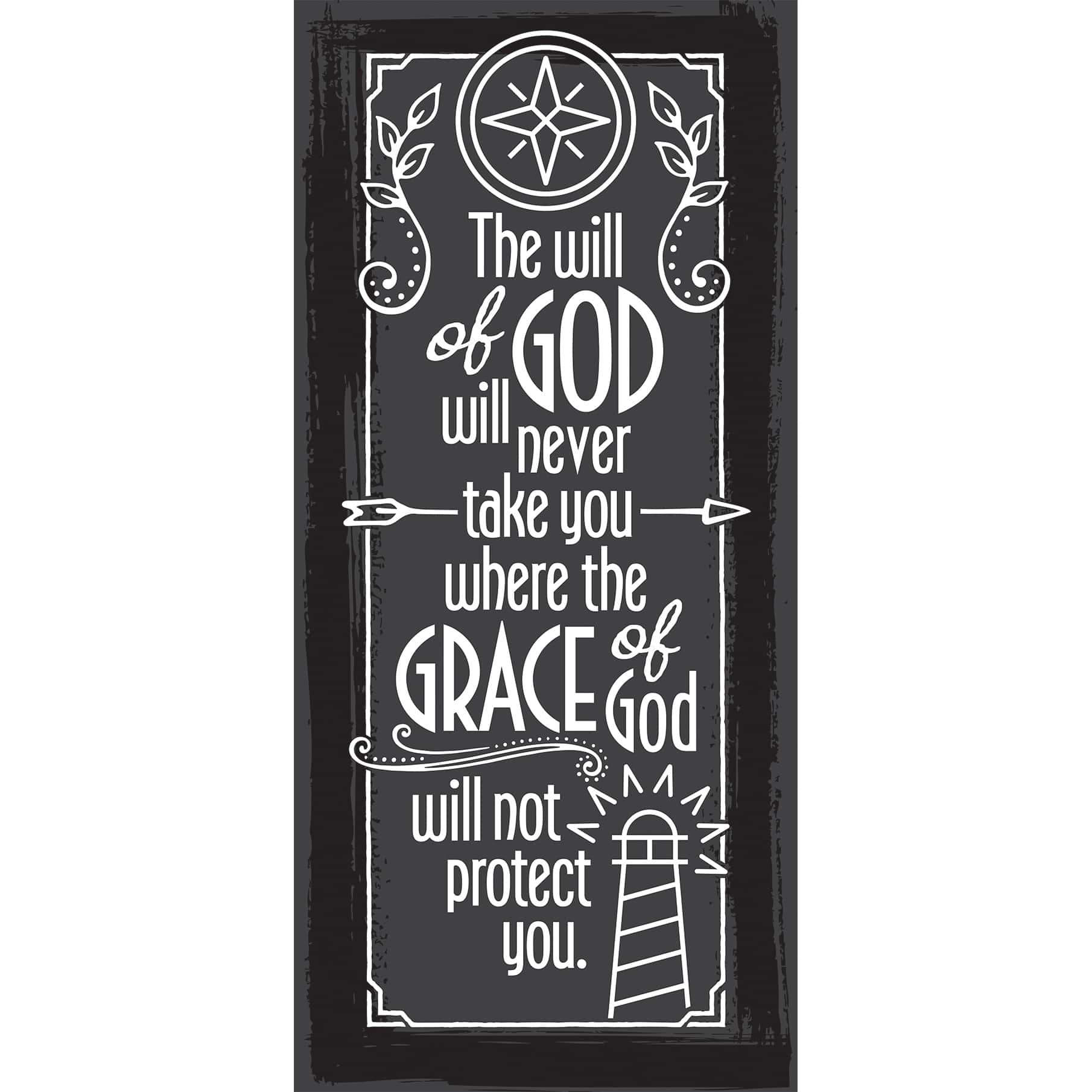 Simple Strength The Will Of God Will Never Take You Where The Grace Of God Will Not Protect You Wood Plaque Michaels