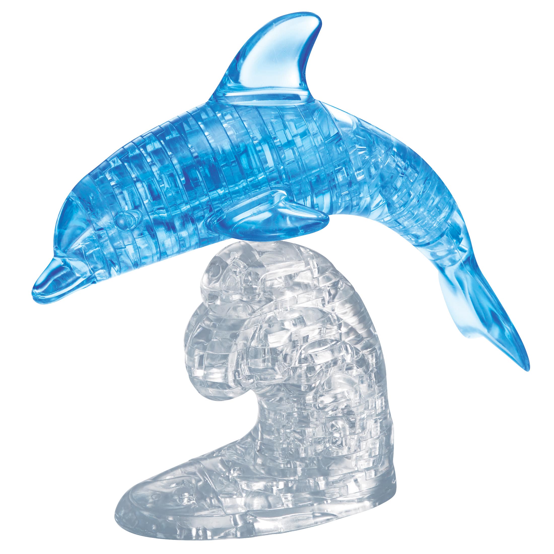 Original 3D Crystal Puzzle&#x2122; Blue Dolphin 95 Piece Puzzle