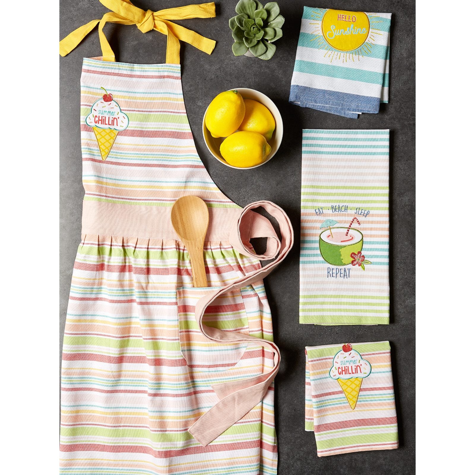 DII® Watermelon Kitchen Collection Summer Chillin' Apron