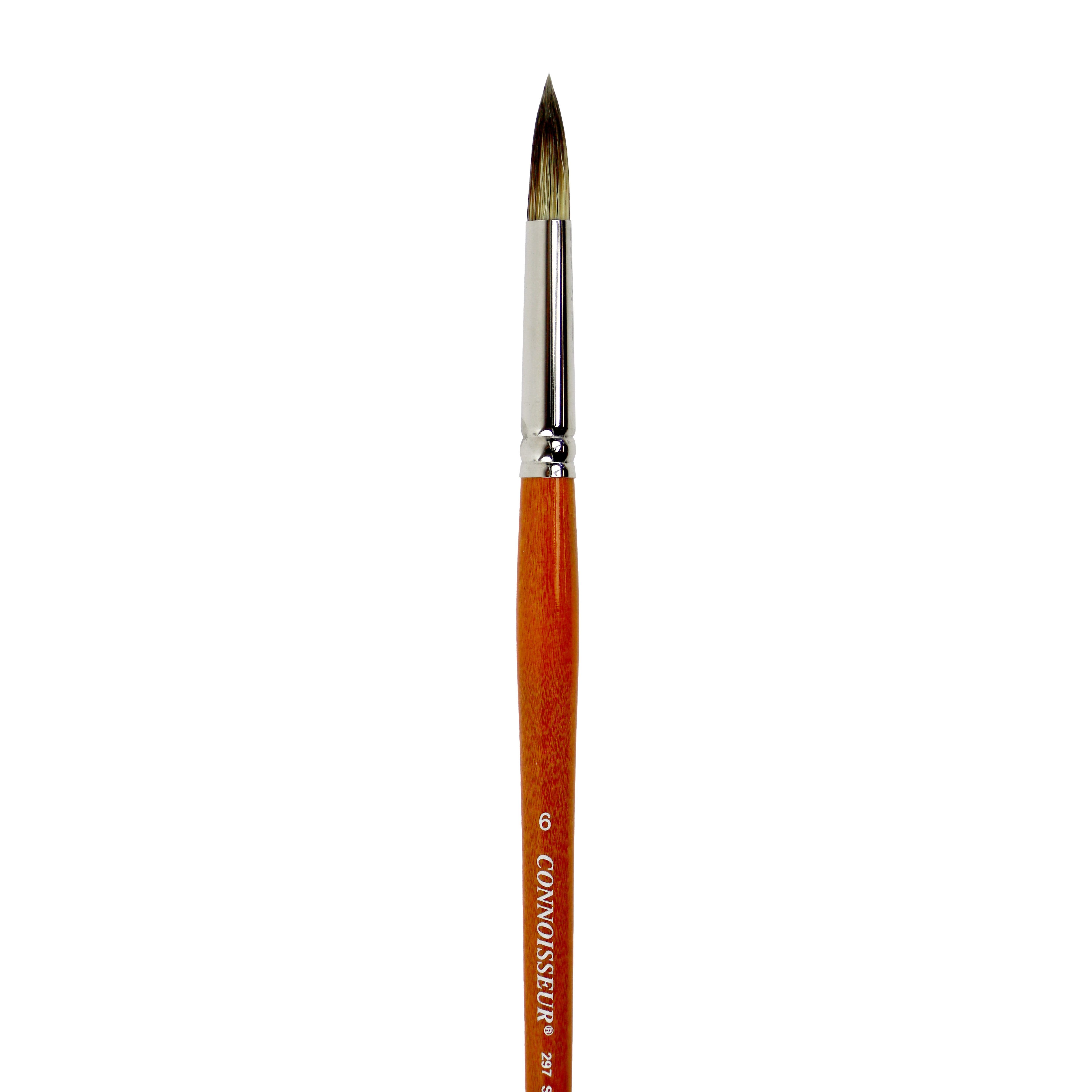 Connoisseur&#xAE; Synthetic Mongoose Long Handle Round Brush