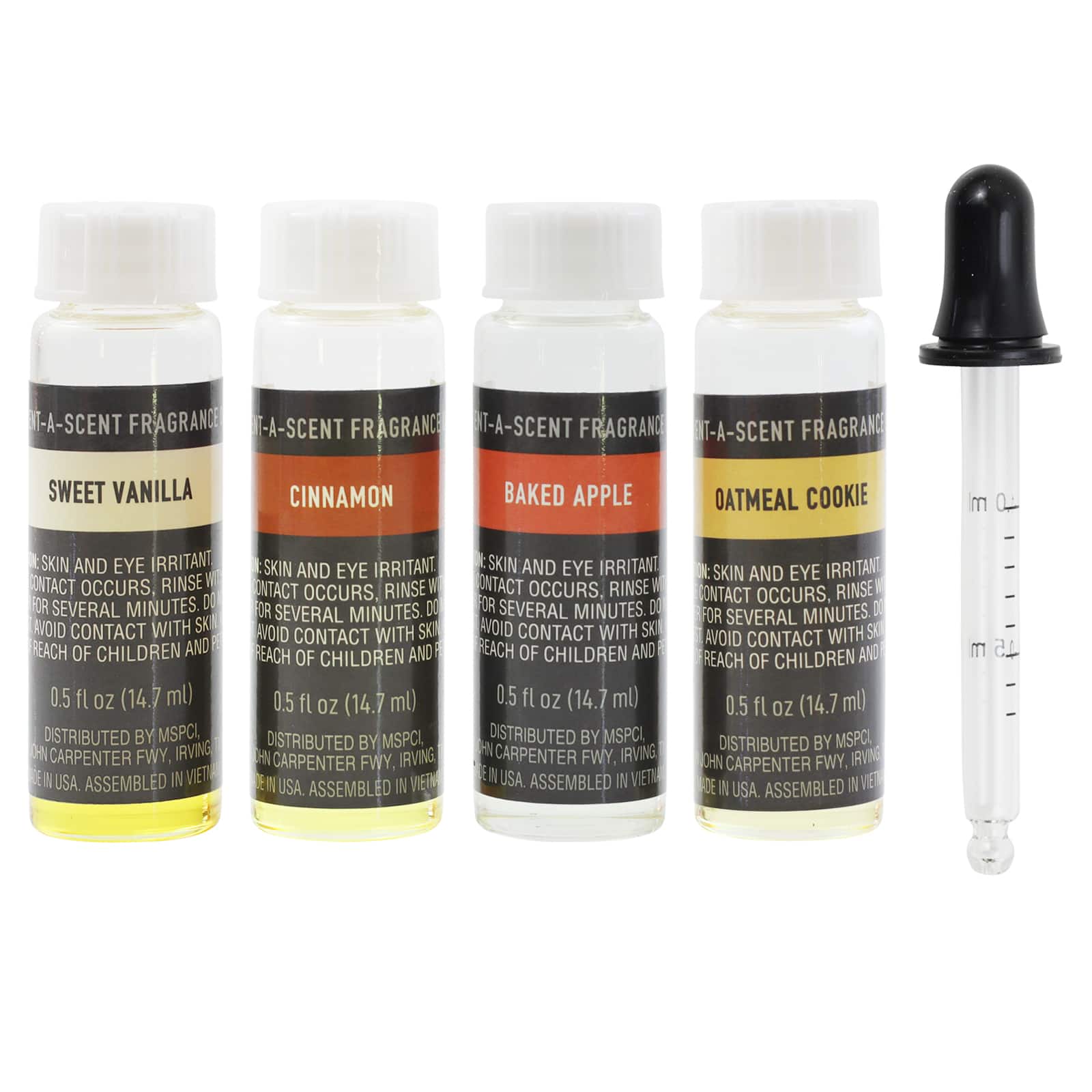 6 Pack: Invent-a-Scent Home Baked Candle Fragrance Oil Set by Make Market®