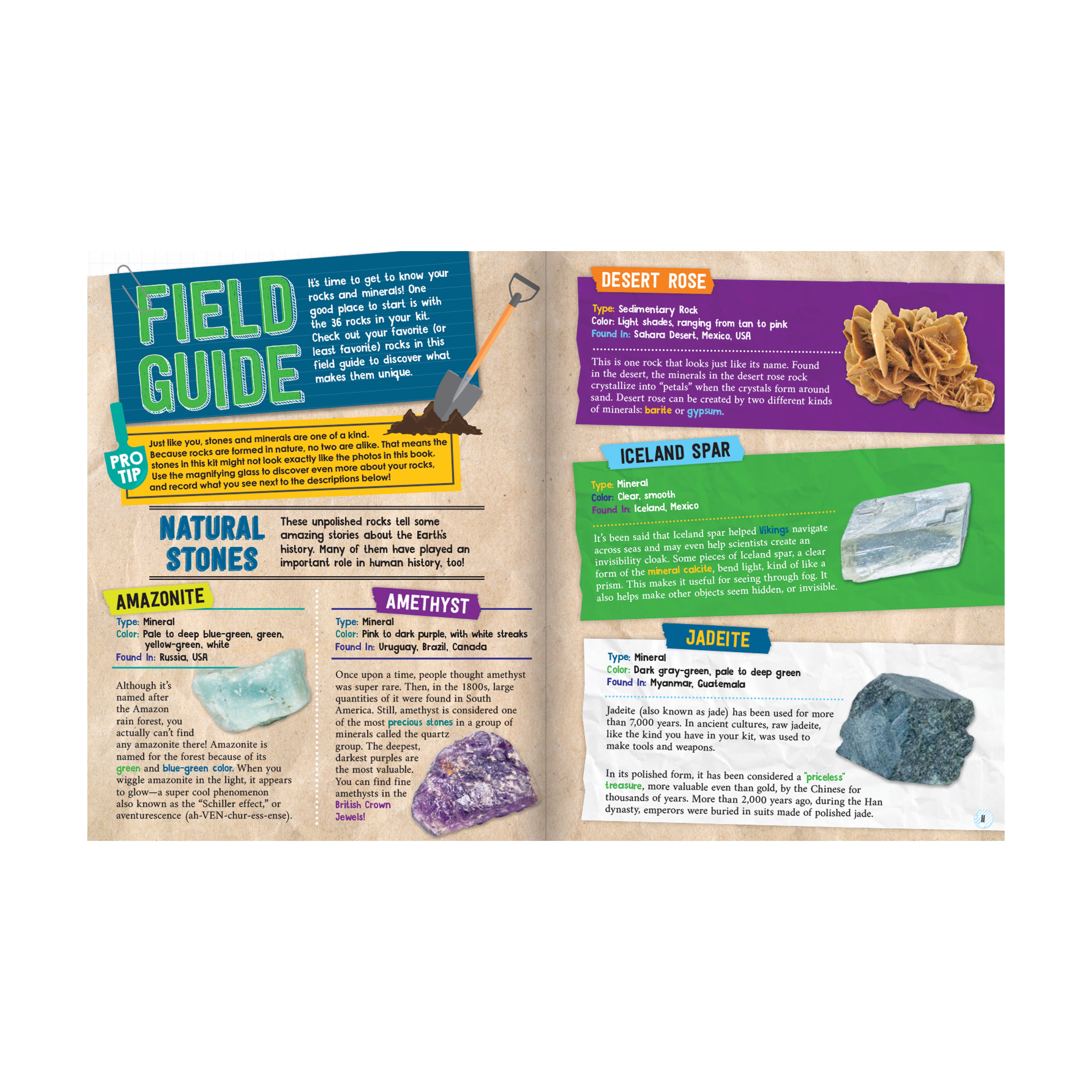 Klutz&#xAE; Maker Lab: Rocks, Gems &#x26; Geodes