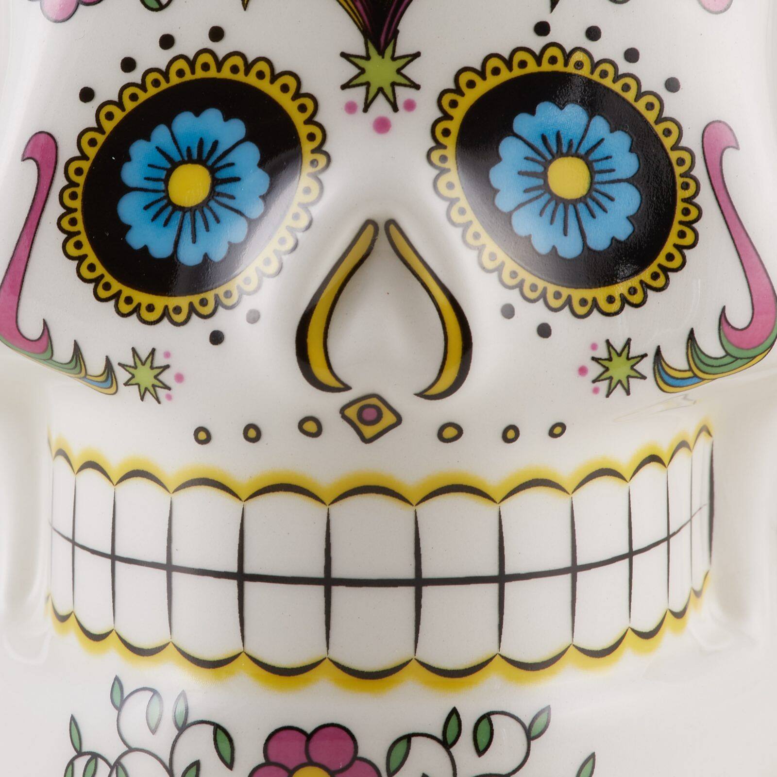 DII&#xAE; Sugar Skull Ceramic Mugs, 2ct.