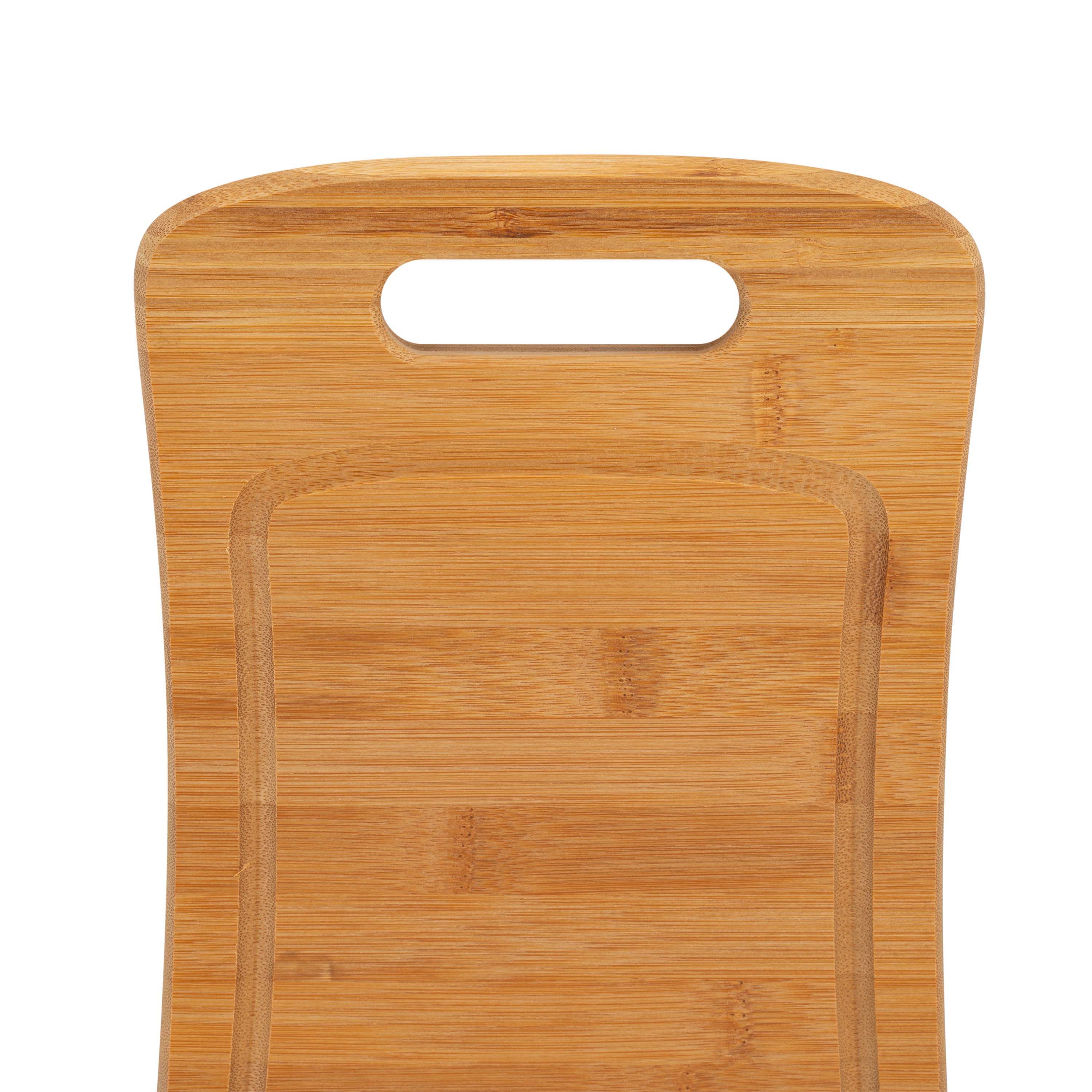 Kitchen Details Medium Curved Bamboo Cutting Board