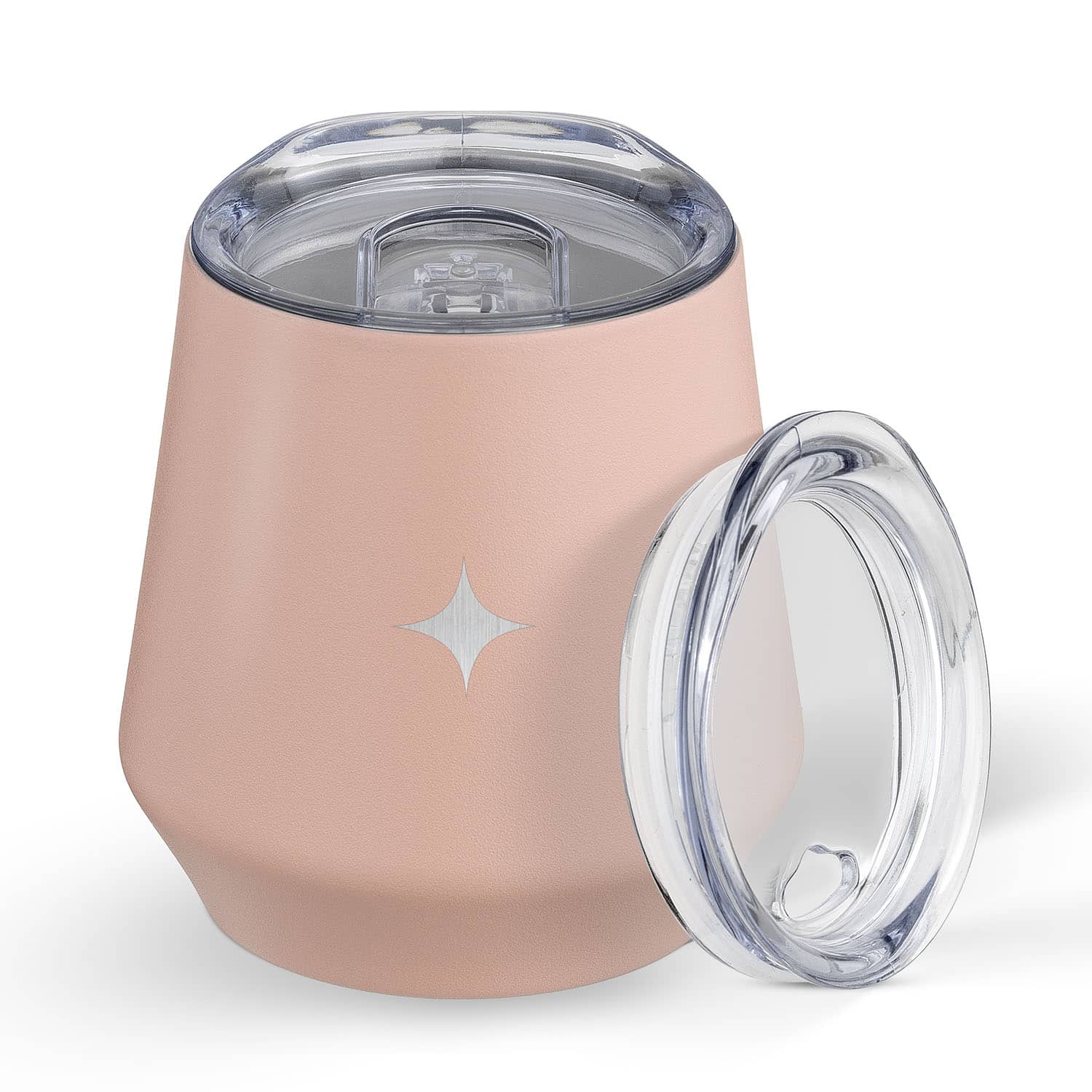 JoyJolt® 12oz. Vacuum Insulated Stemless Wine Tumbler with Lid