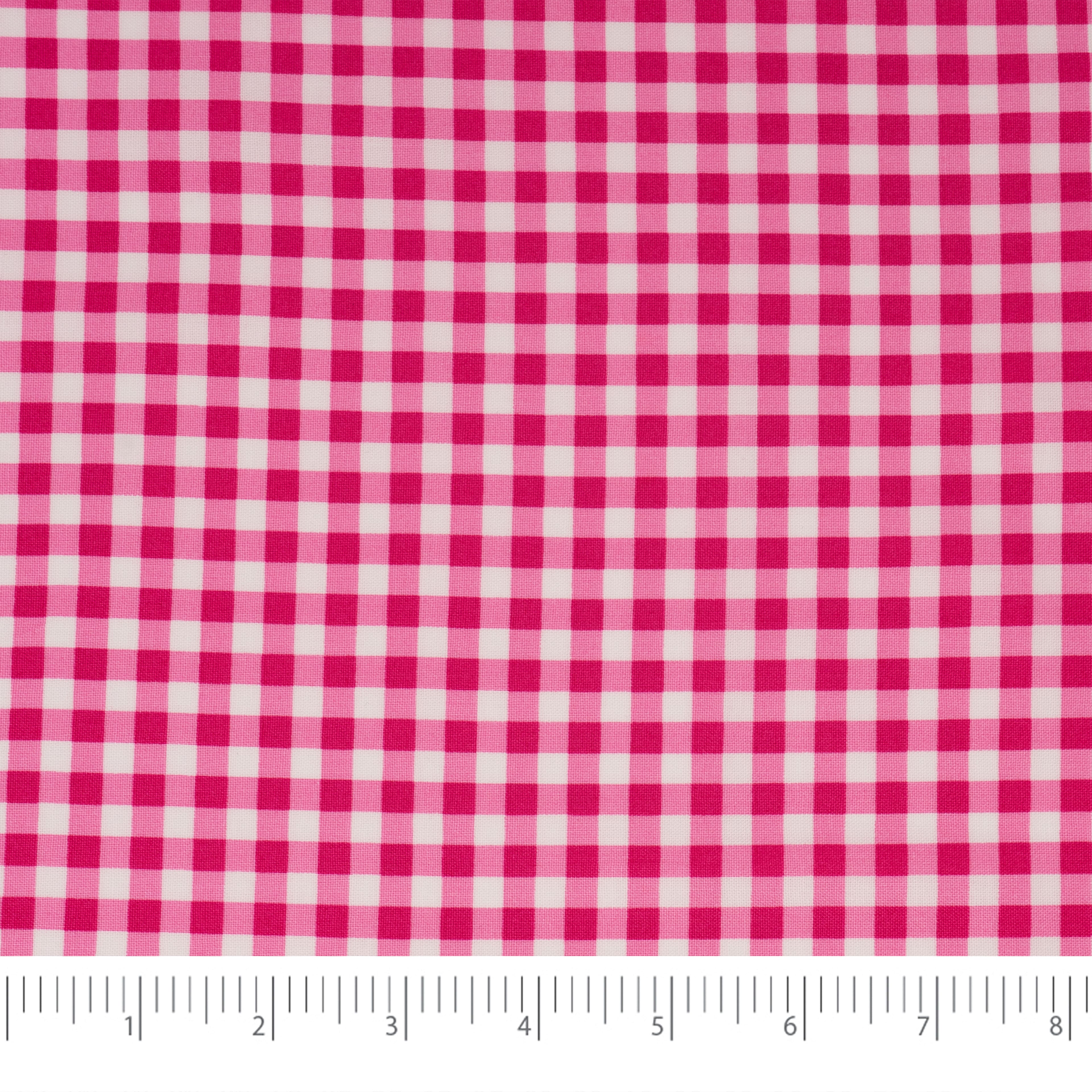 SINGER® Pink Gingham Cotton Fabric