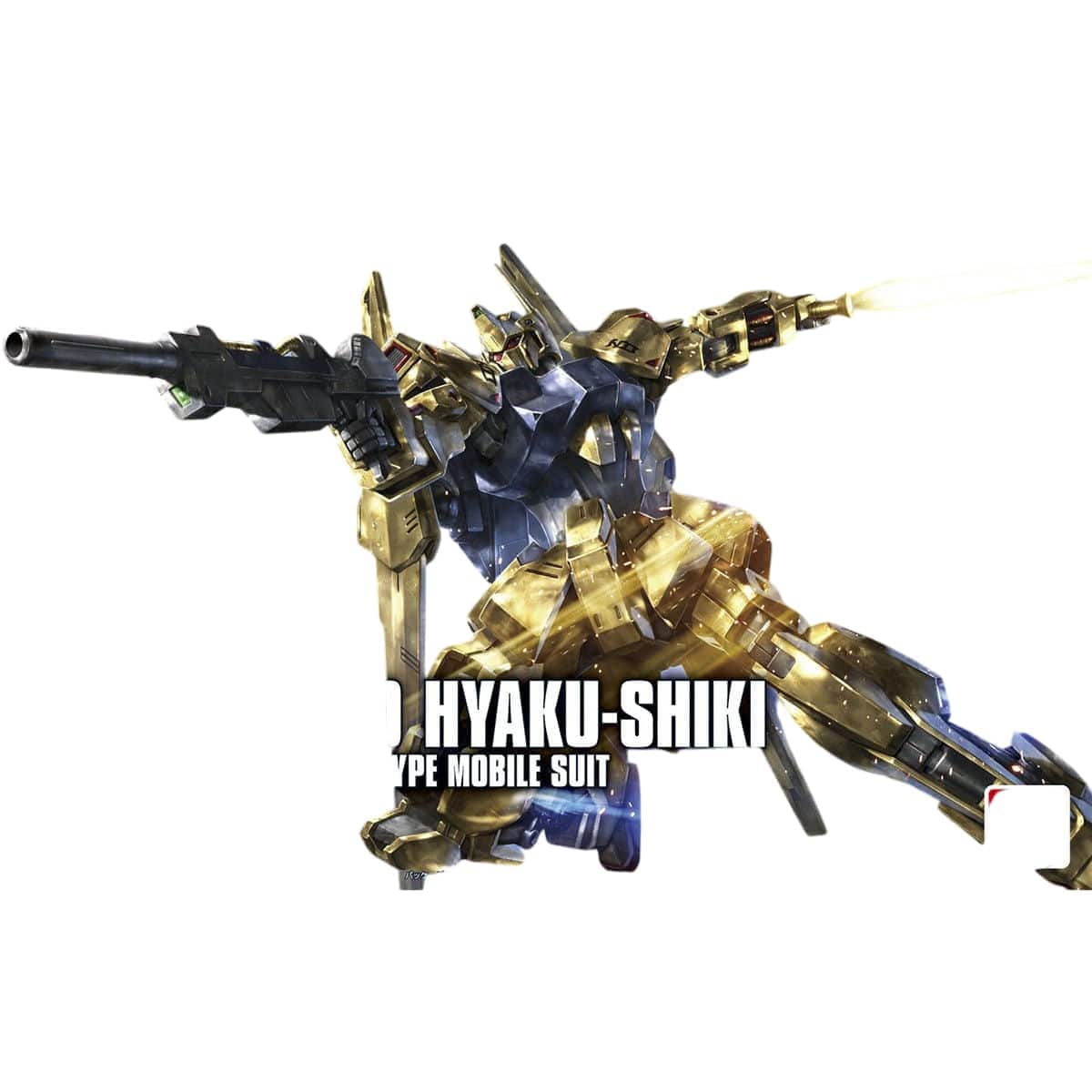 Mobile Suit Zeta Gundam HGUC MSN-00100 Hyaku-Shiki 1/144 Scale Model Kit