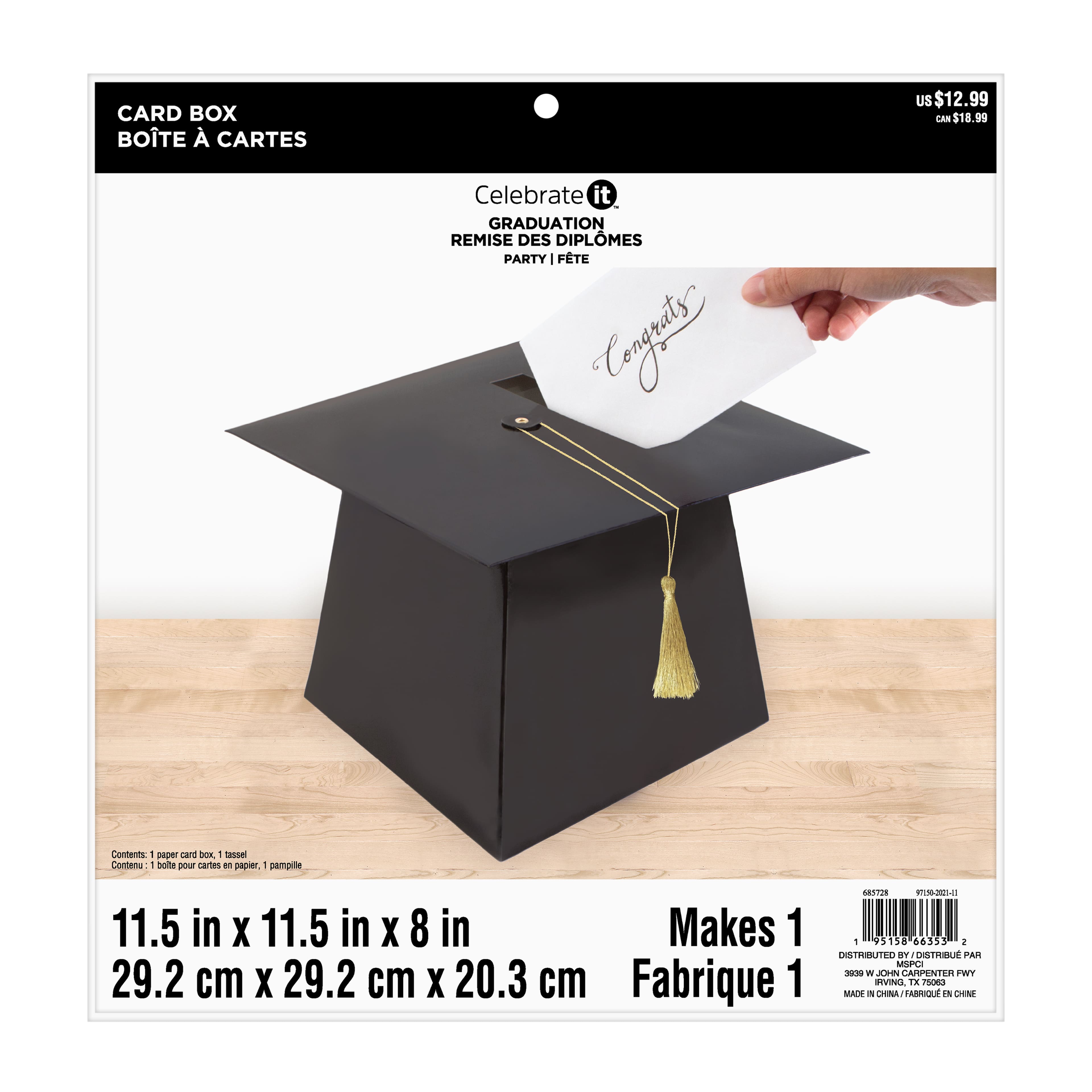 Graduation Boy Gift Card Holder-Plastic Canvas Pattern-PDF Download