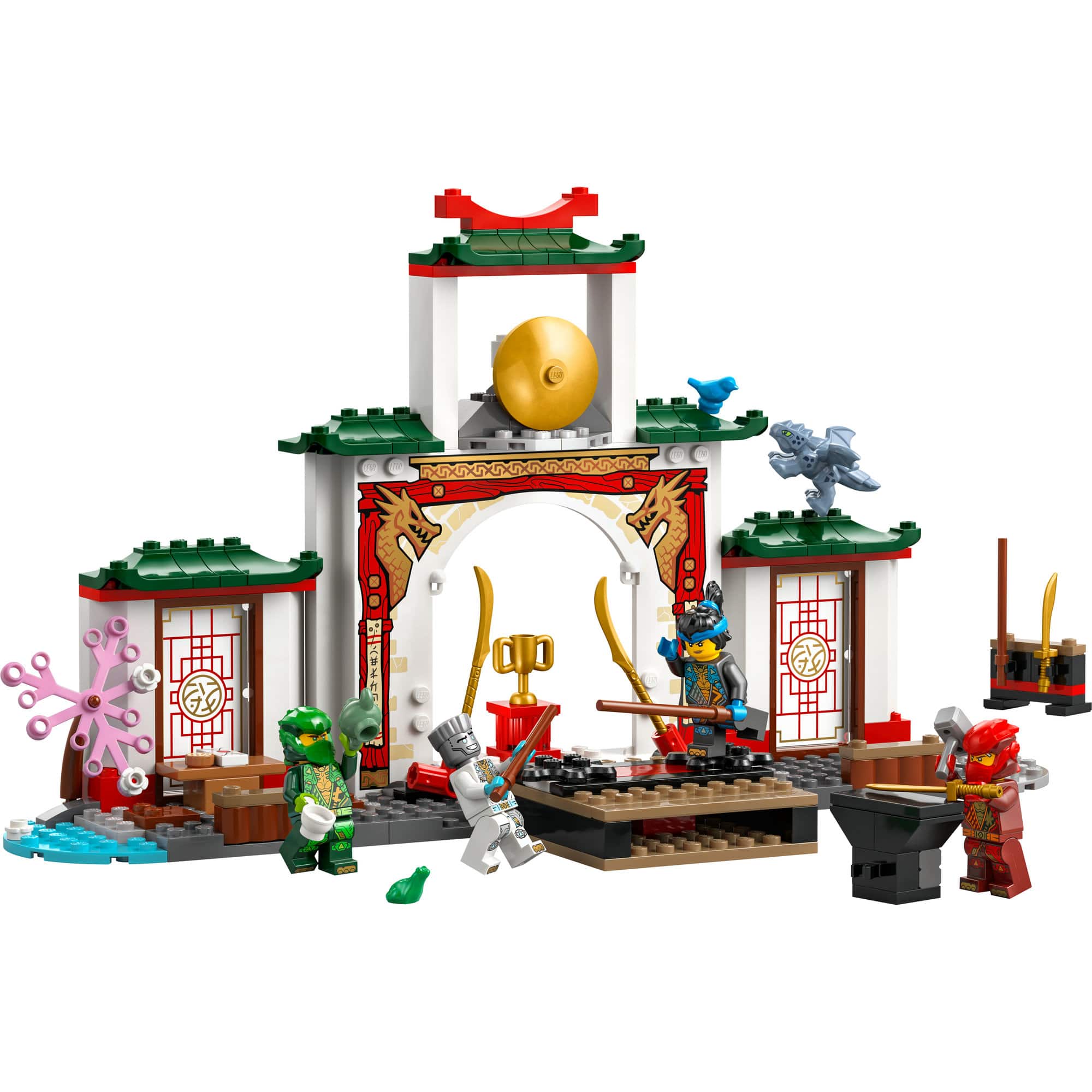 LEGO® NINJAGO® Ninja Spinjitzu Temple Action Toy Playset 71831