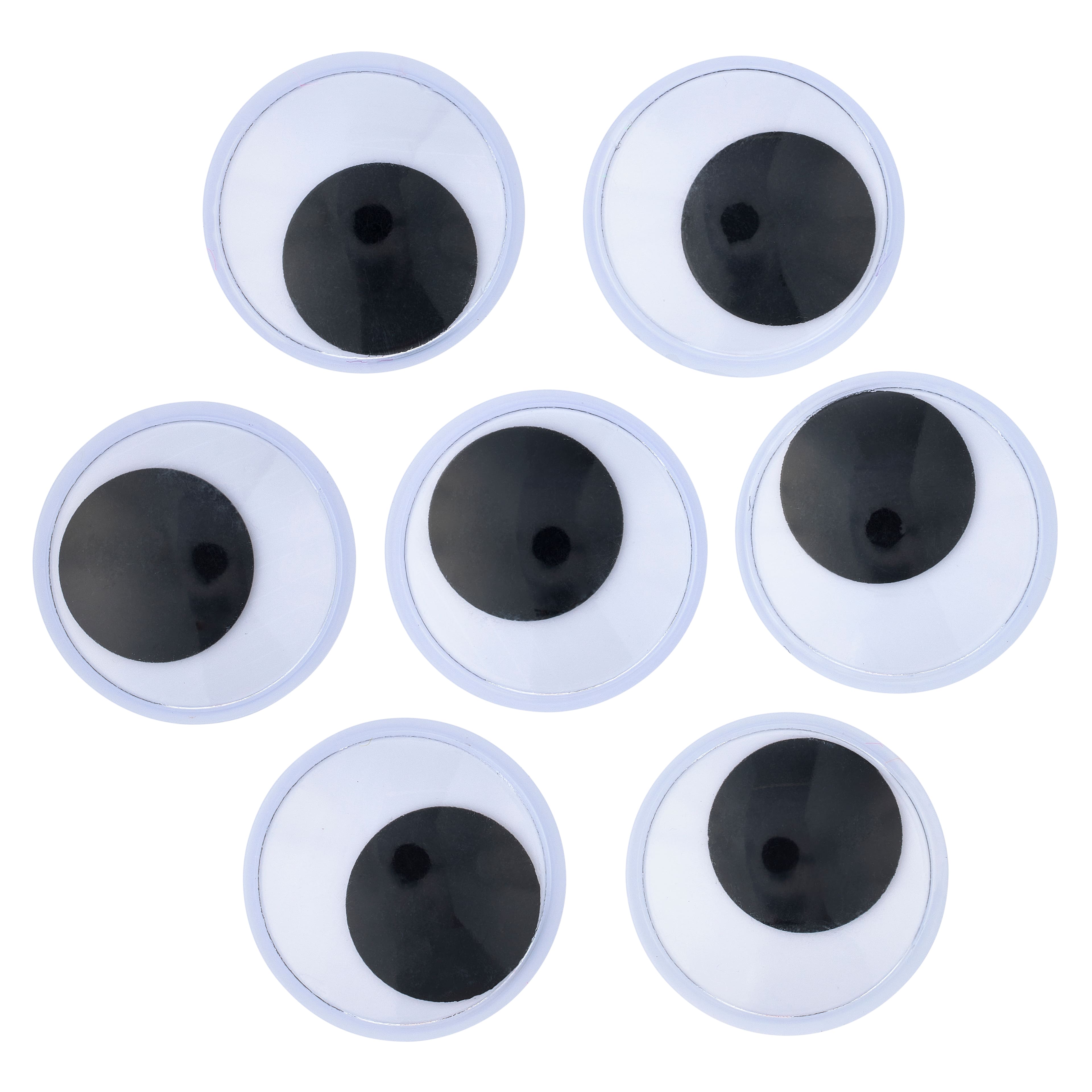 12 Packs: 34 ct. (408 total) 24mm Flat Back Wiggle Eyes Value Pack by Creatology™