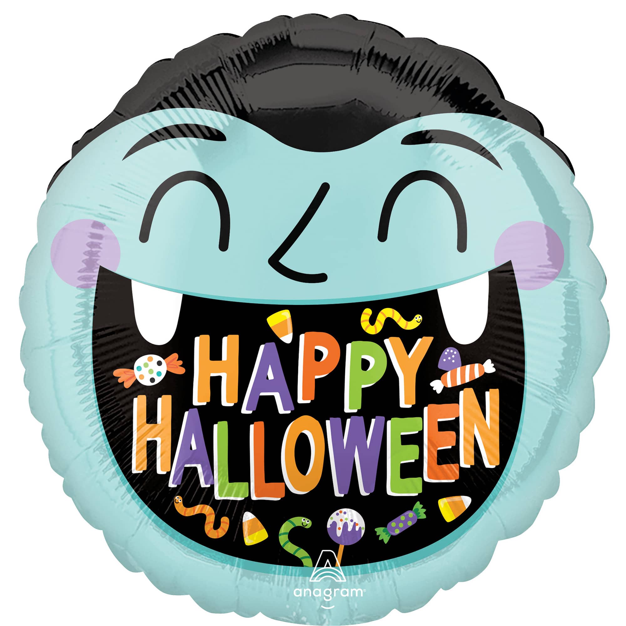 17&#x22; Haunted Manor Monster Foil Balloon
