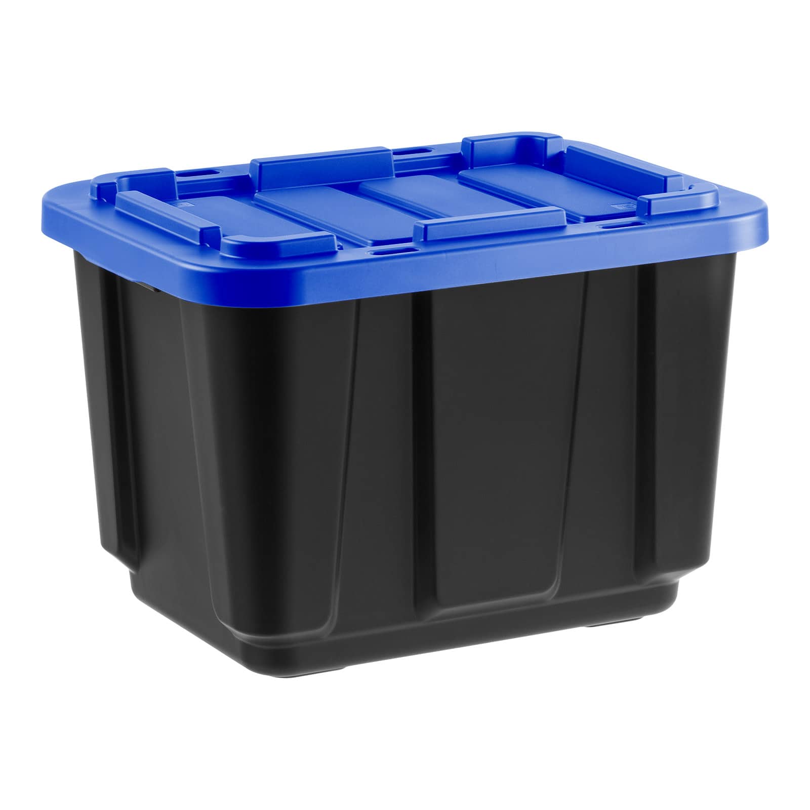 Iris® 12 Gal. Blue Stackable Storage Totes, 4 Ct