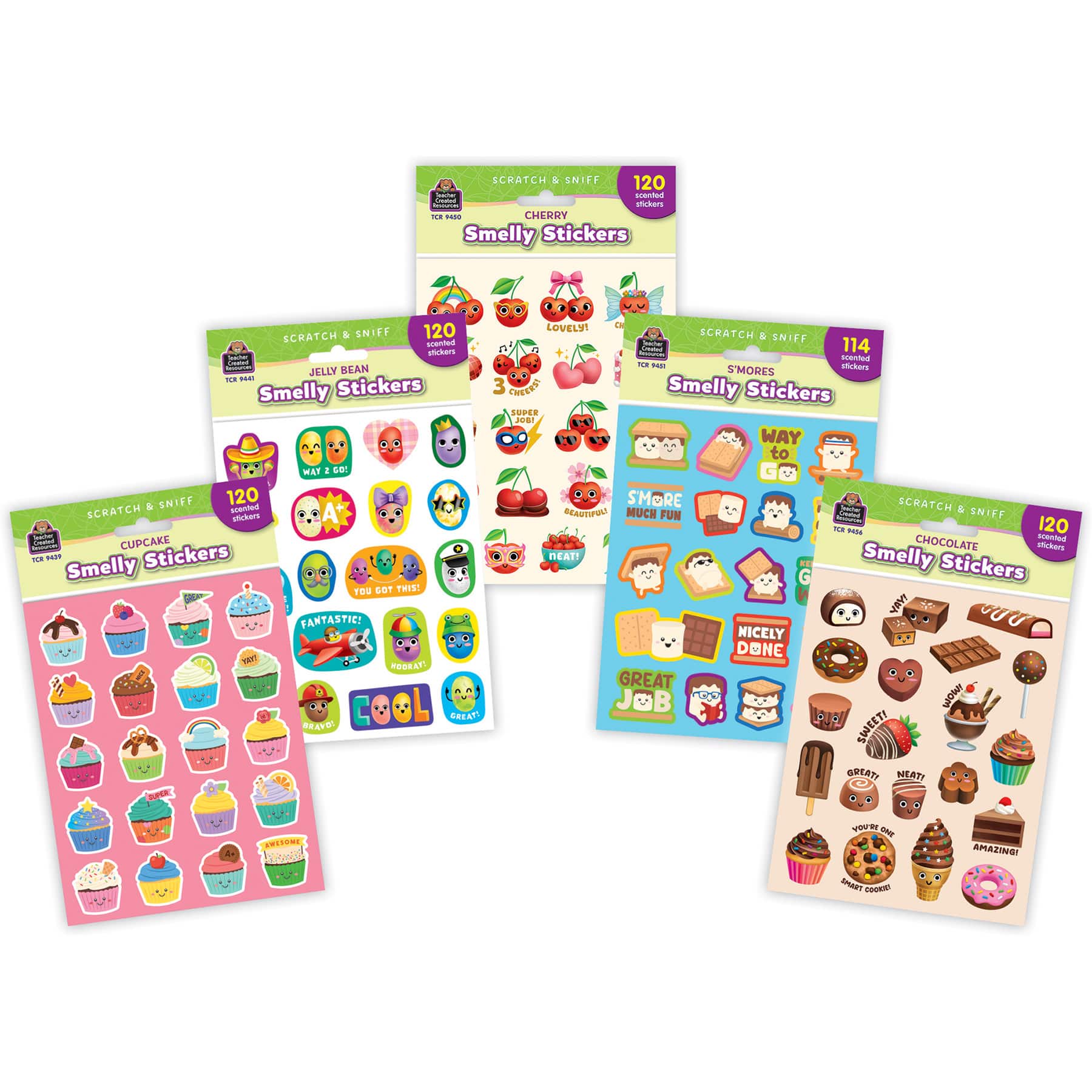 Teacher Created Resources® Sweet Treats Smelly Stickers, 594 Stickers