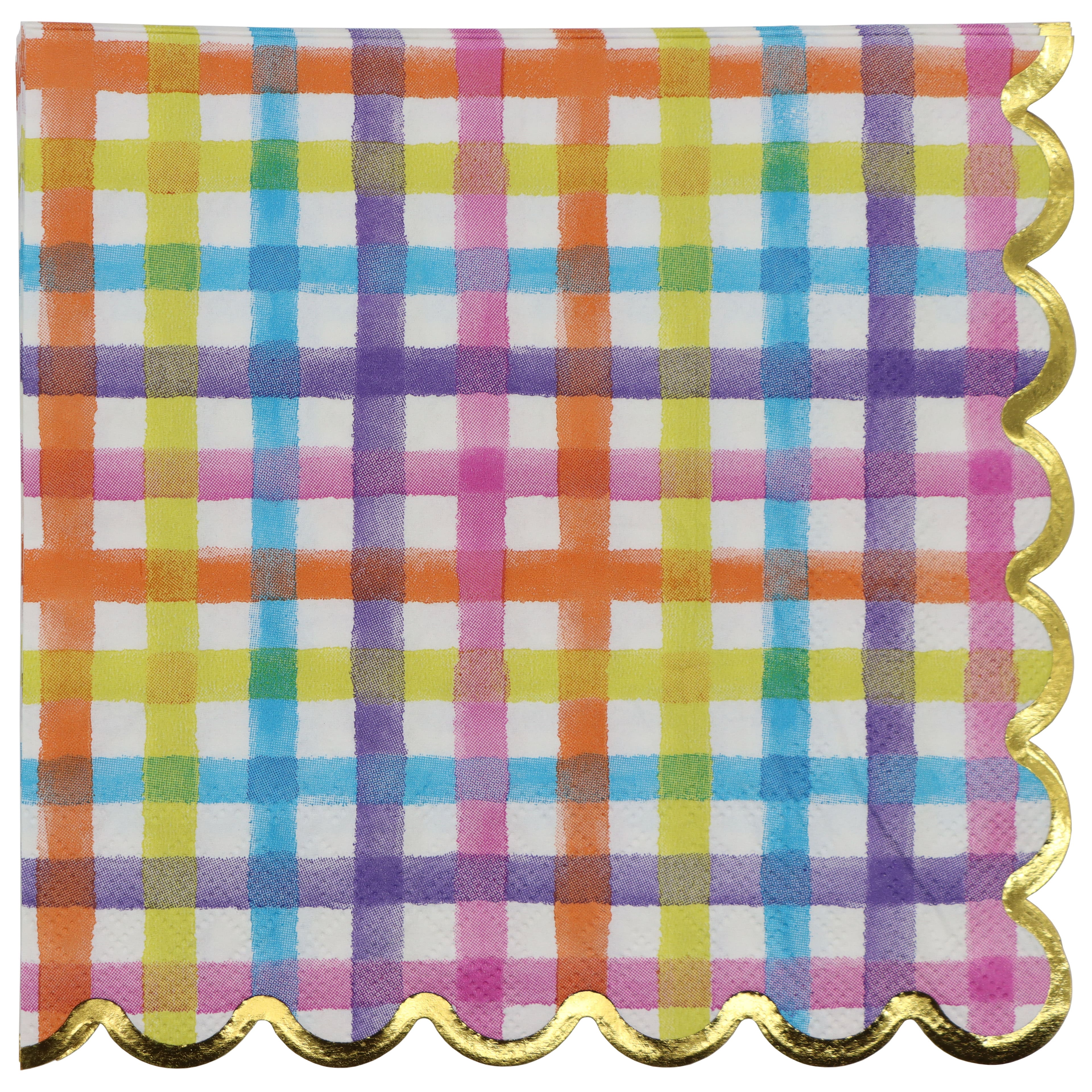 Easter Plaid Lunch Napkins, 20ct. by Celebrate It™