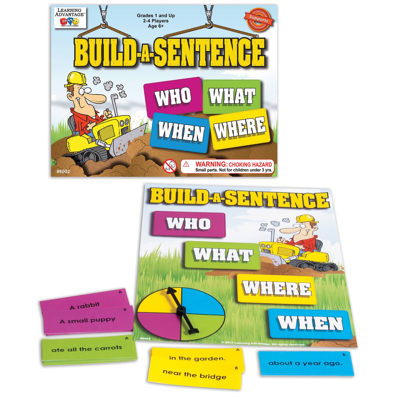 Learning Advantage™ Build-A-Sentence Game