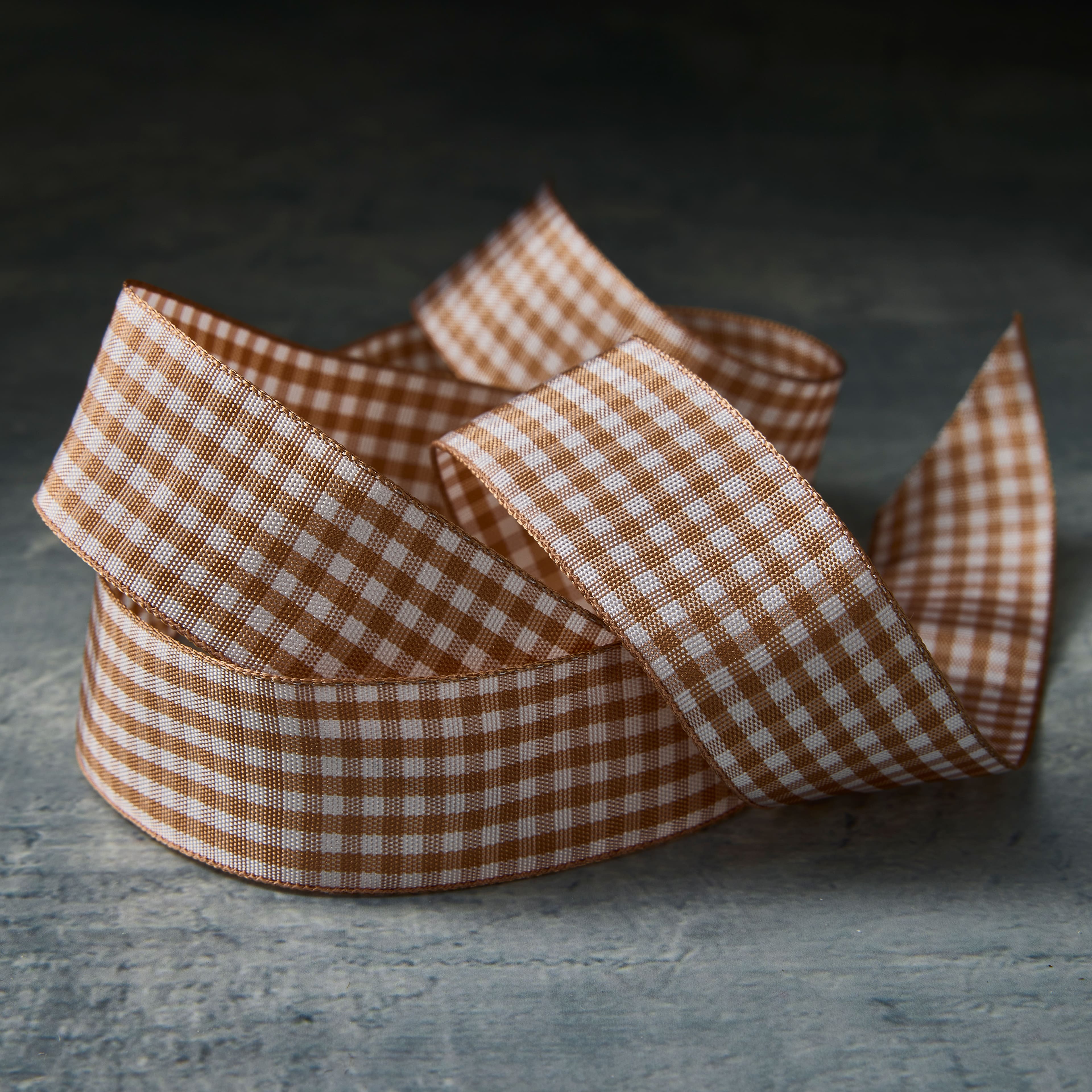 1" x 5yd. Gingham Ribbon by Celebrate It® Classic